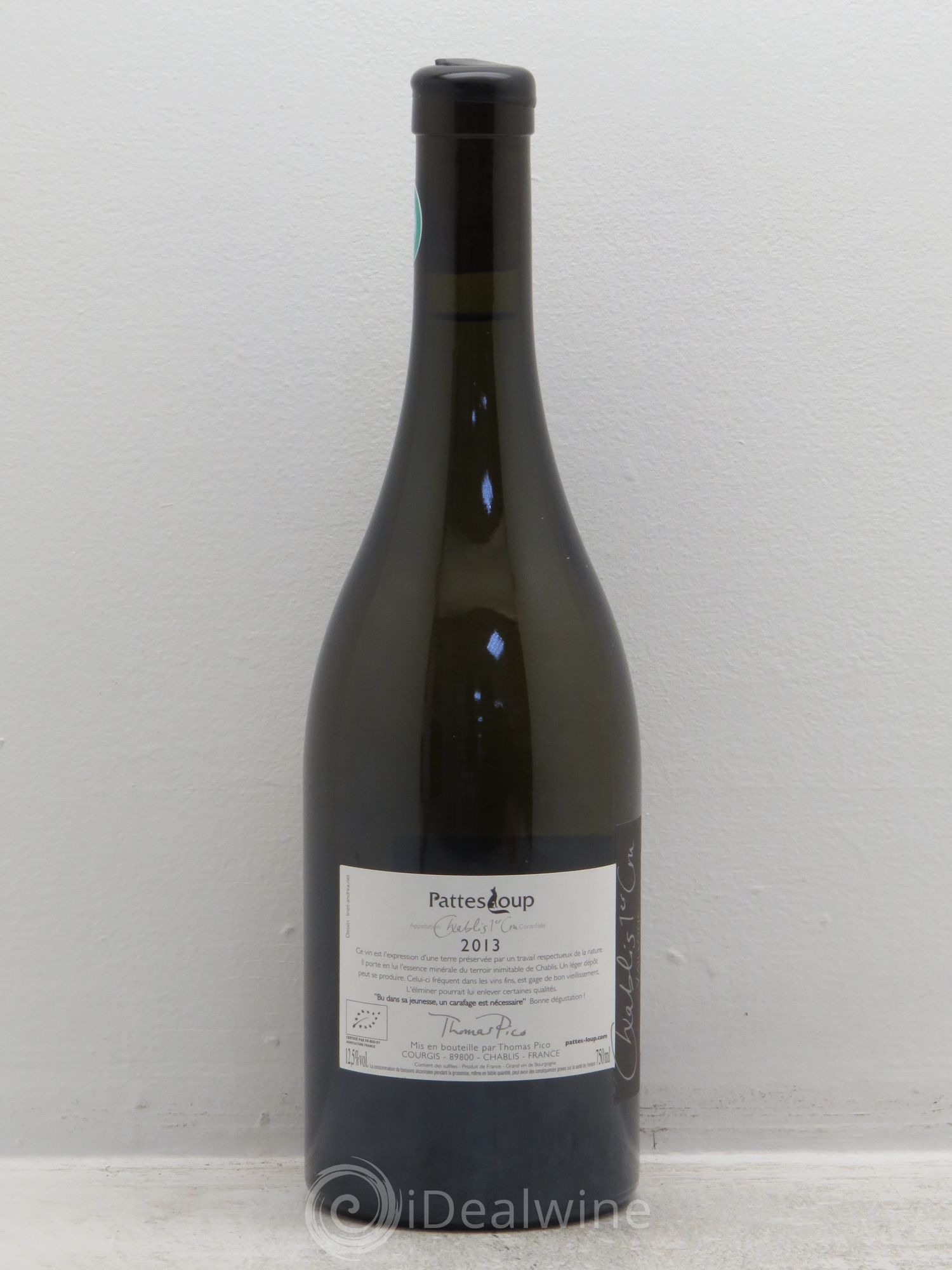 Chablis 1er Cru Pattes Loup 2013 - Posten von 1 Flasche - 1