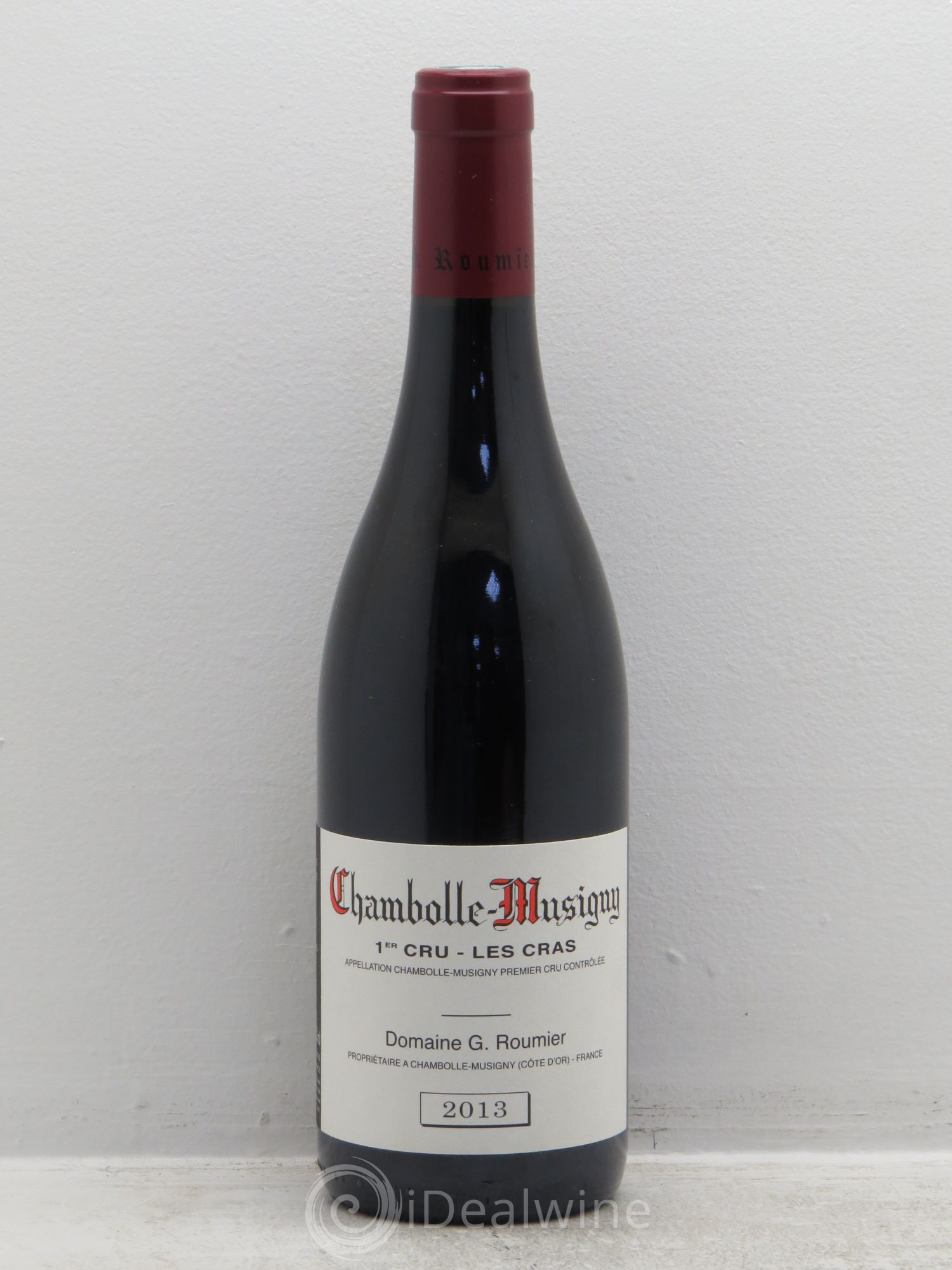 Chambolle-Musigny 1er Cru Les Cras Georges Roumier (Domaine) (sans prix de réserve) 2013 - Lot de 1 bouteille - 0