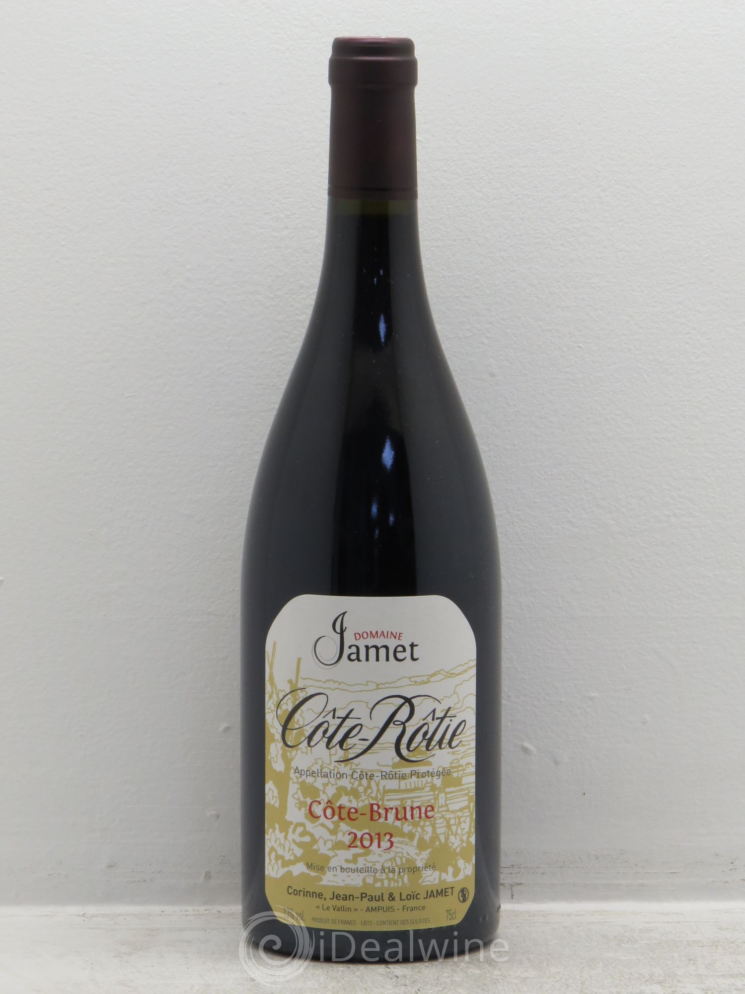 Côte-Rôtie Côte Brune Jamet (Domaine) (sans prix de réserve) 2013 - Lot de 1 bouteille - 0