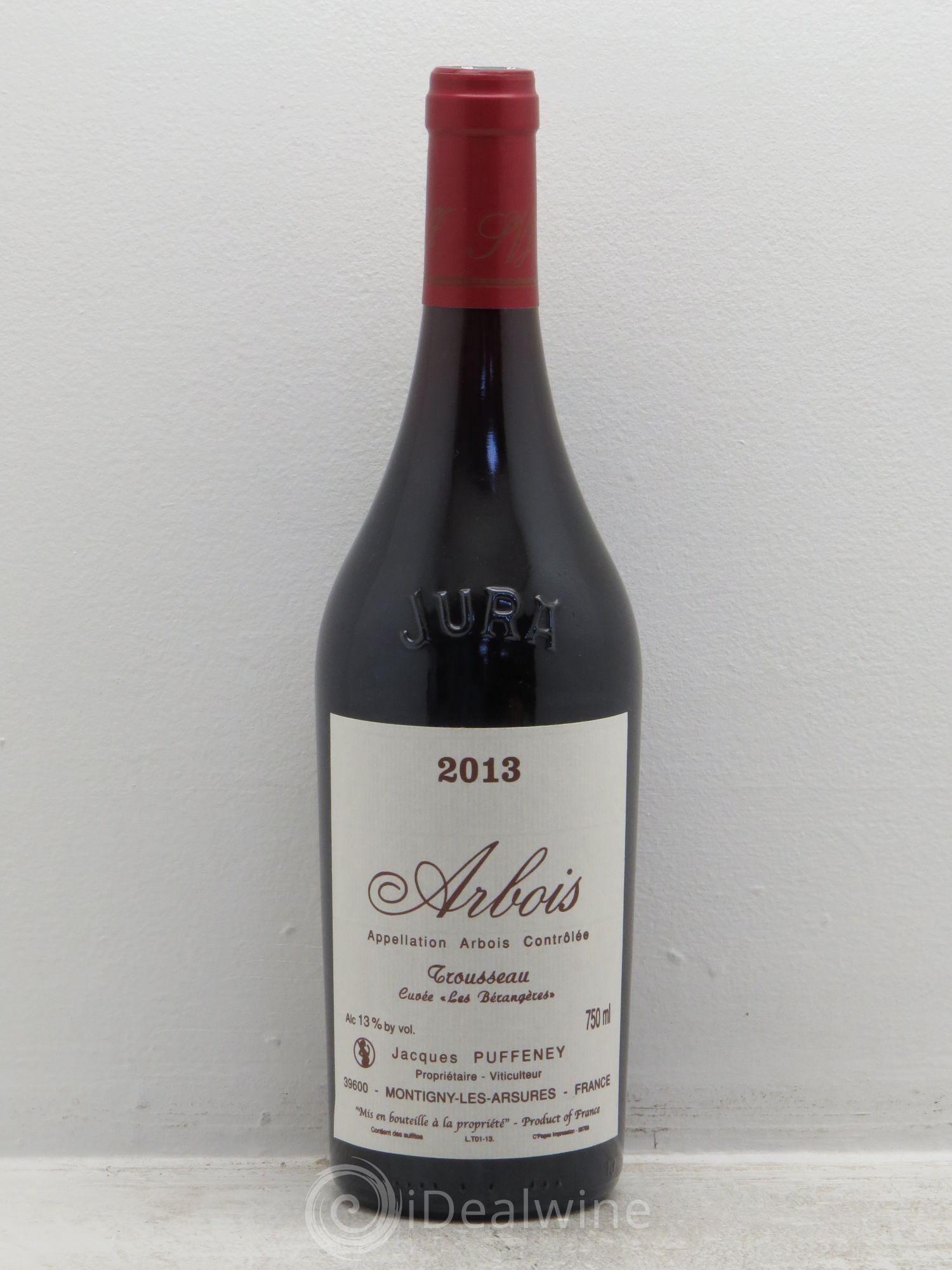 Arbois Trousseau Les Bérangères Puffeney (sans prix de réserve) 2013 - Posten von 1 Flasche - 0