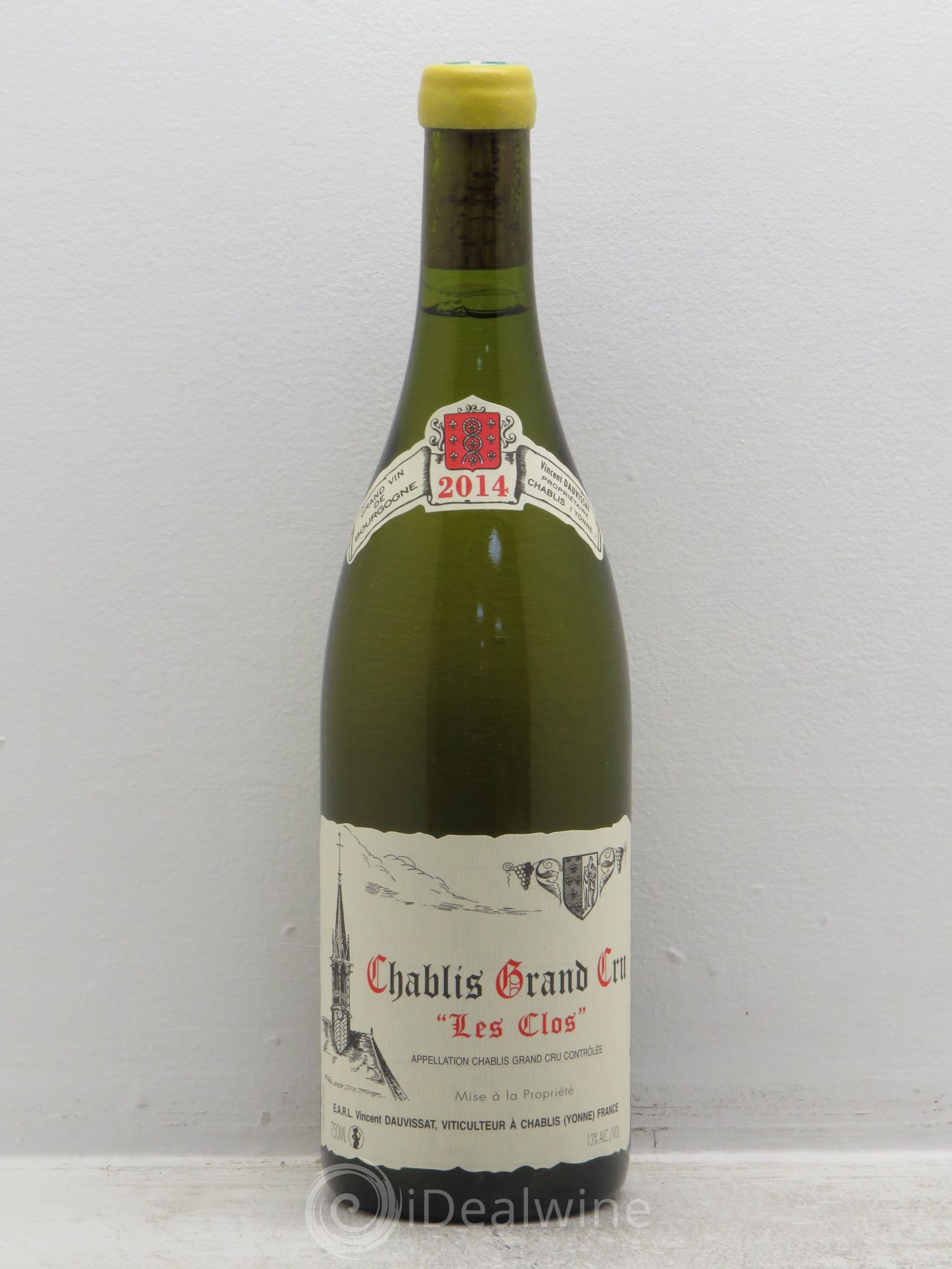 Chablis Grand Cru Les Clos Vincent Dauvissat (Domaine) (sans prix de réserve) 2014 - Lot de 1 bouteille - 0