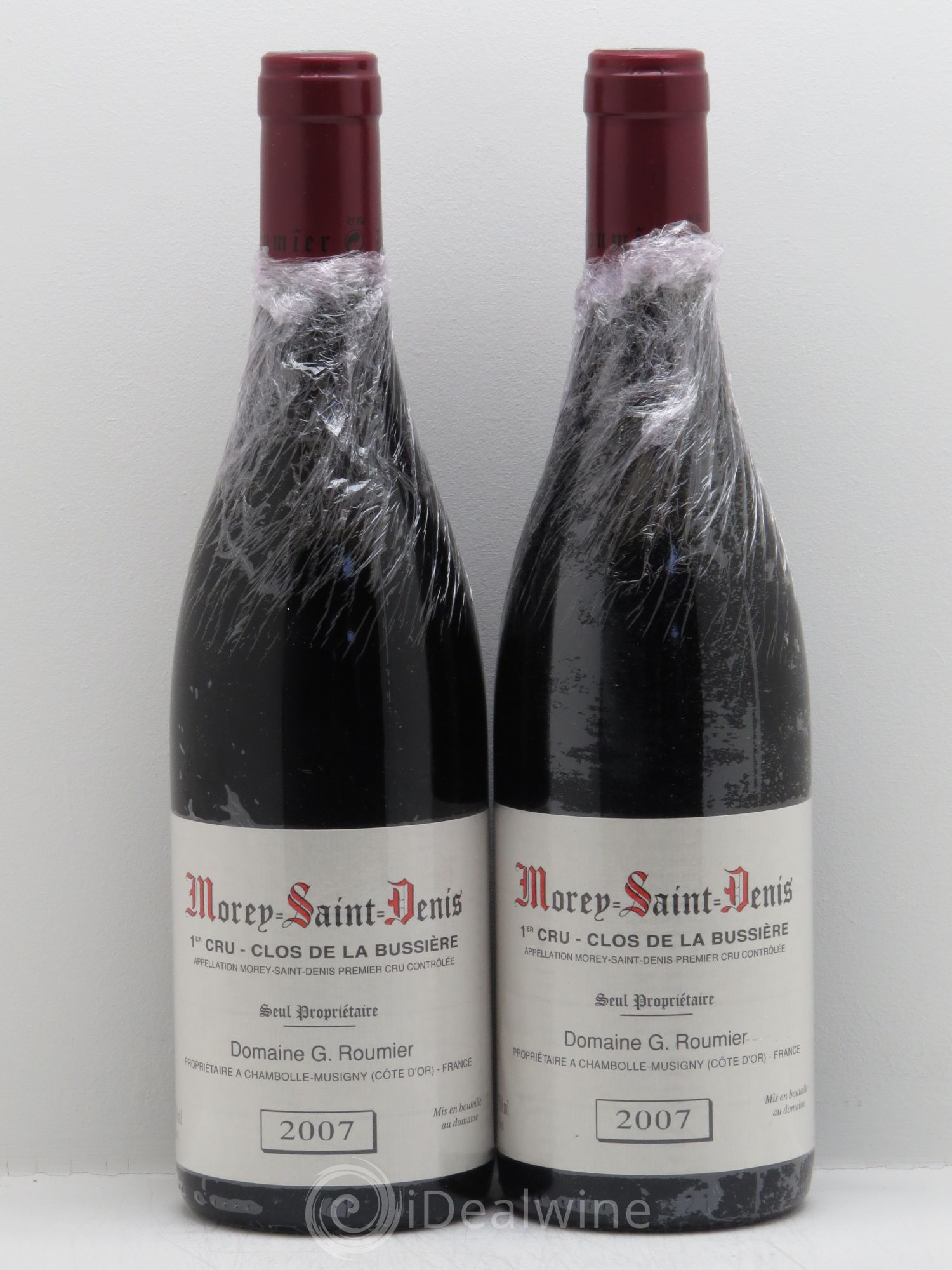 Morey-Saint-Denis 1er Cru Clos de la Bussière Georges Roumier (Domaine) 2007 - Lot de 2 bouteilles - 0