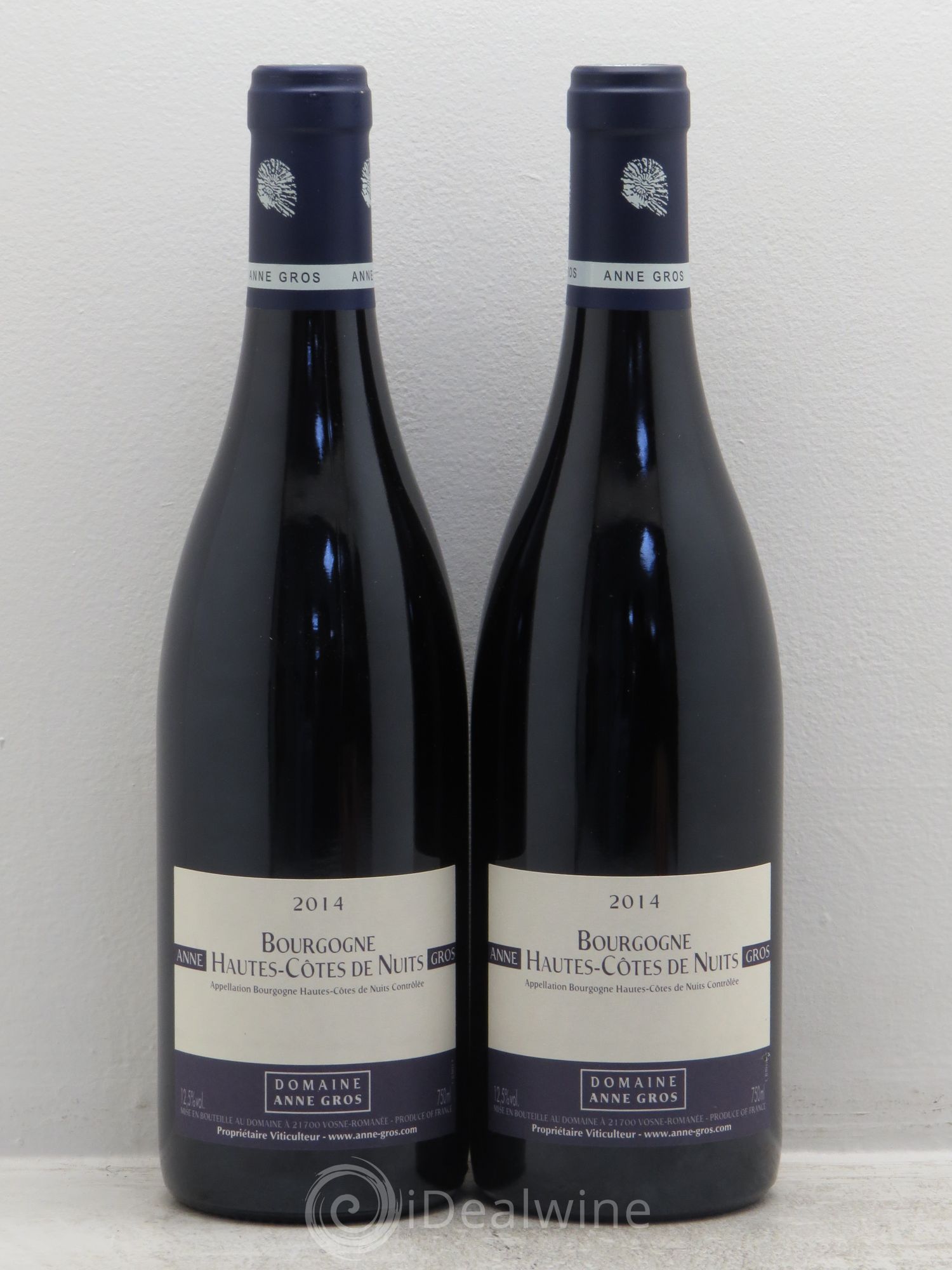Hautes-Côtes de Nuits Anne Gros (sans prix de réserve) 2014 - Lot de 2 bouteilles - 0