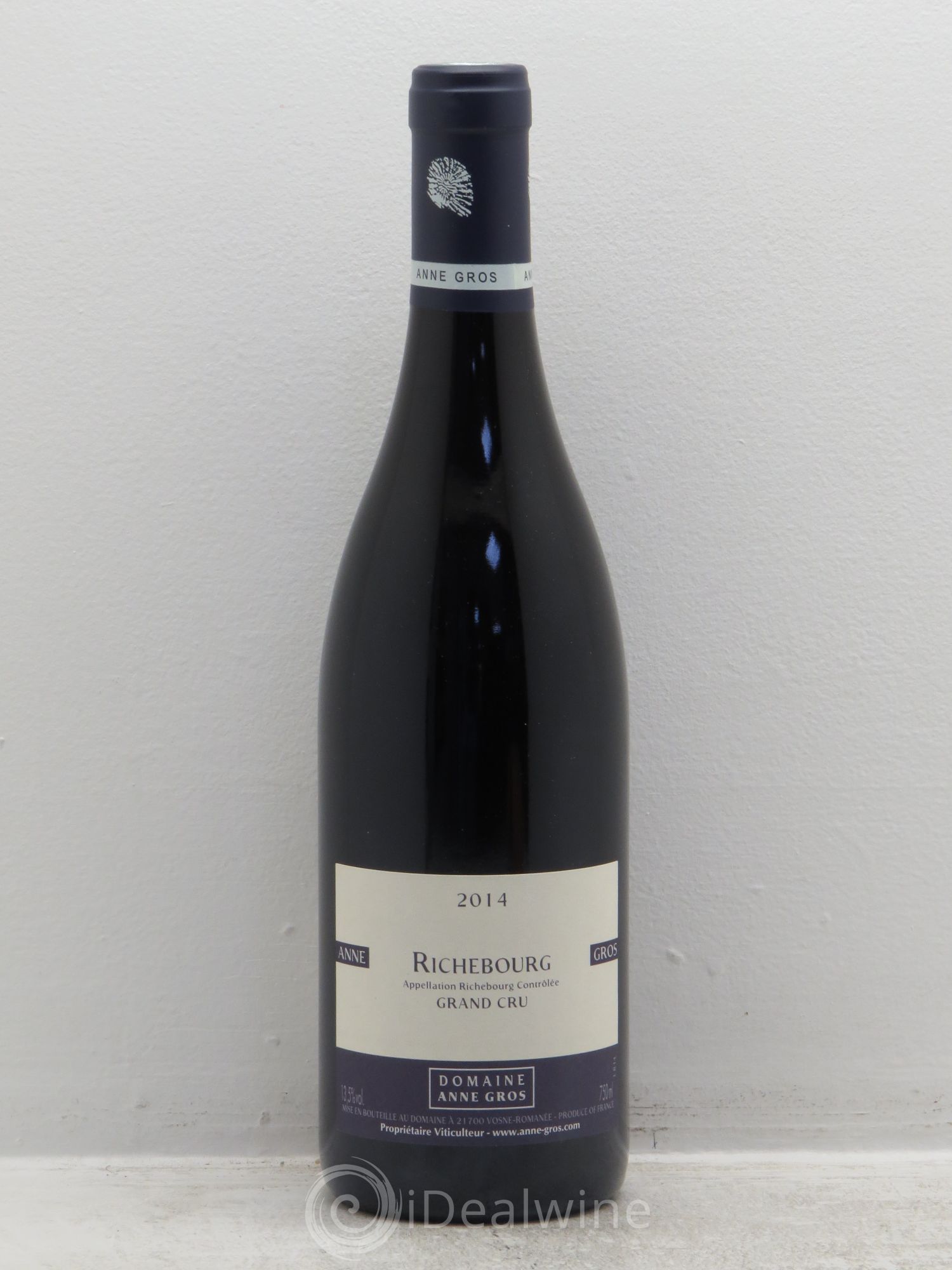 Richebourg Grand Cru Anne Gros (sans prix de réserve) 2014 - Lot de 1 bouteille - 0