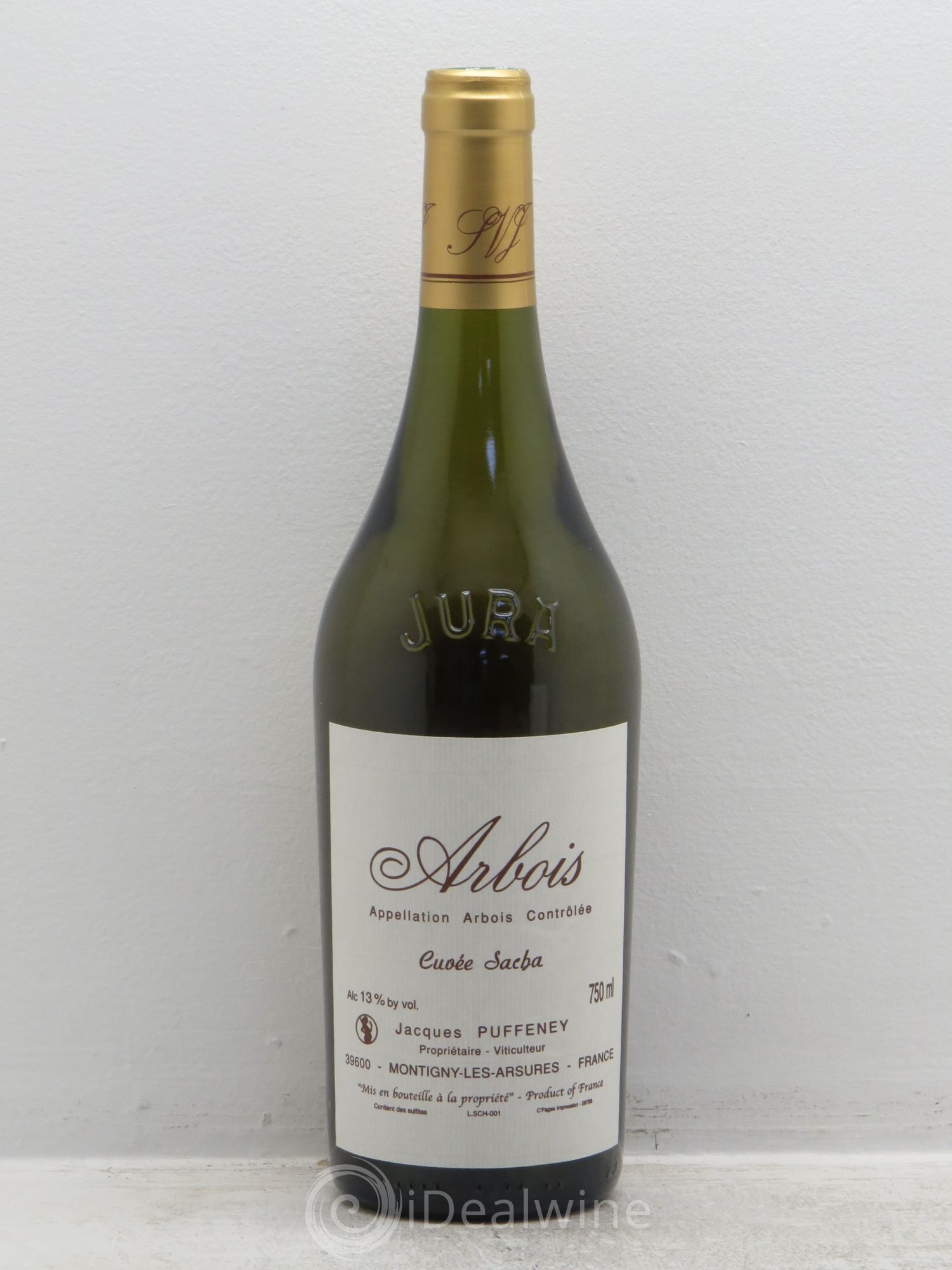 Arbois Cuvée Sacha Assemblage J.Puffeney (sans prix de réserve) - Posten von 1 Flasche - 0