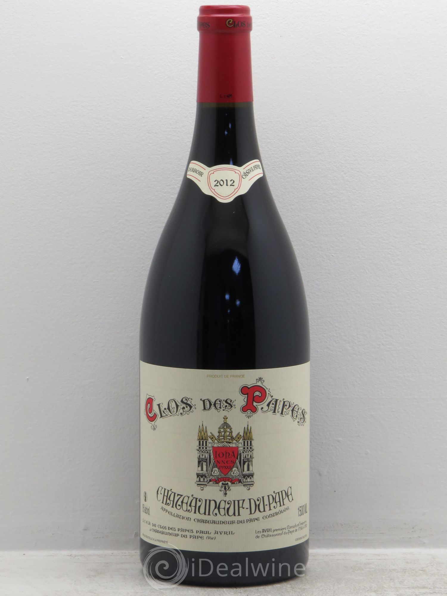 Châteauneuf-du-Pape Clos des Papes - Paul Avril (sans prix de réserve) 2012 - Lot de 1 magnum - 0