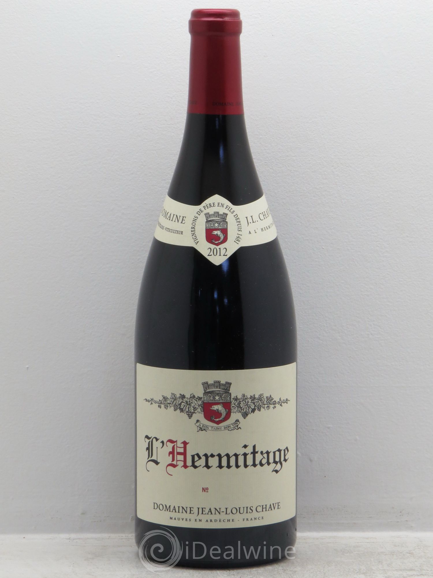 Hermitage Jean-Louis Chave (sans prix de réserve) 2012 - Lot de 1 magnum - 0