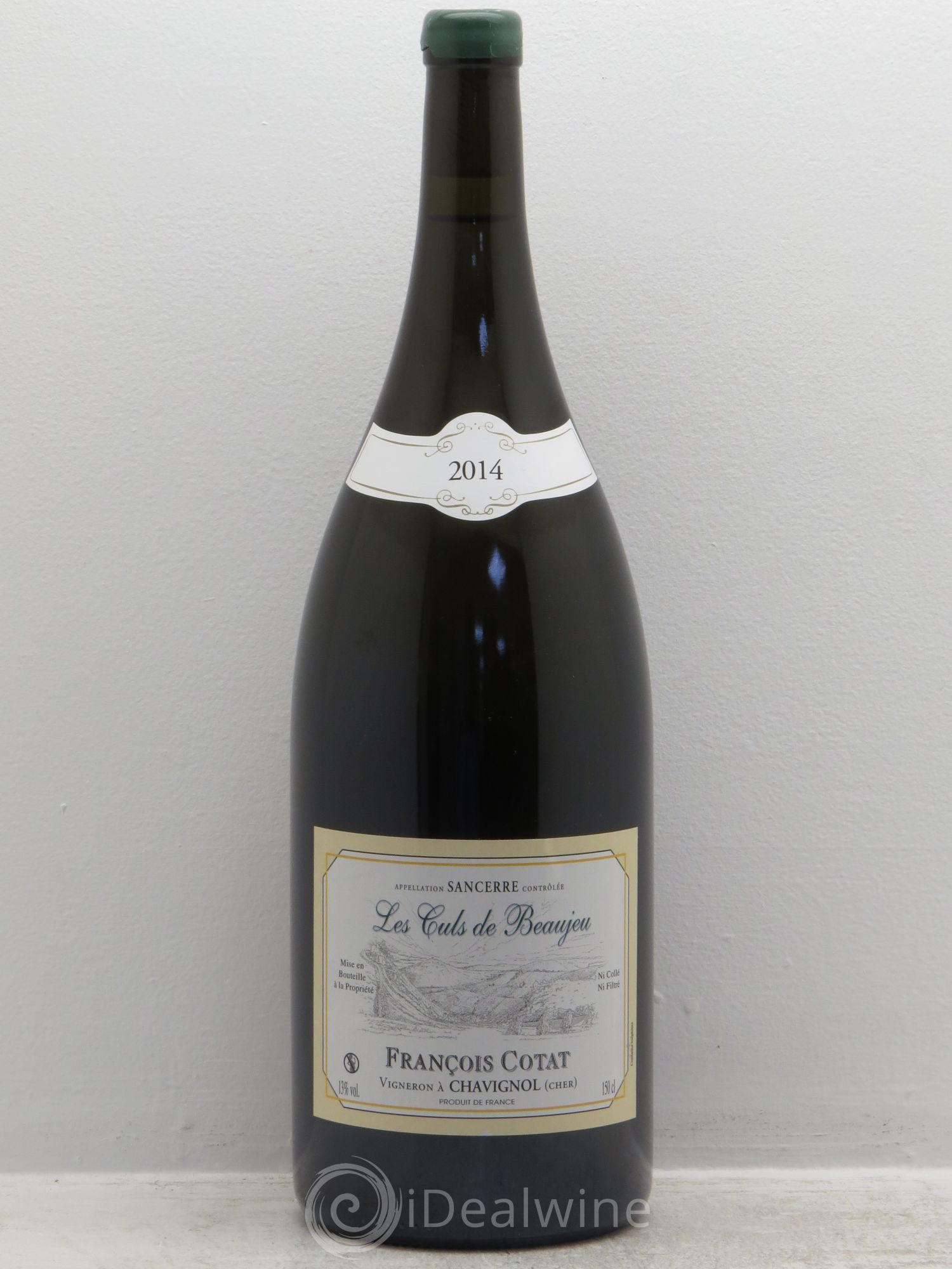 Sancerre Les Culs de Beaujeu François Cotat (sans prix de réserve) 2014 - Lot de 1 magnum - 0