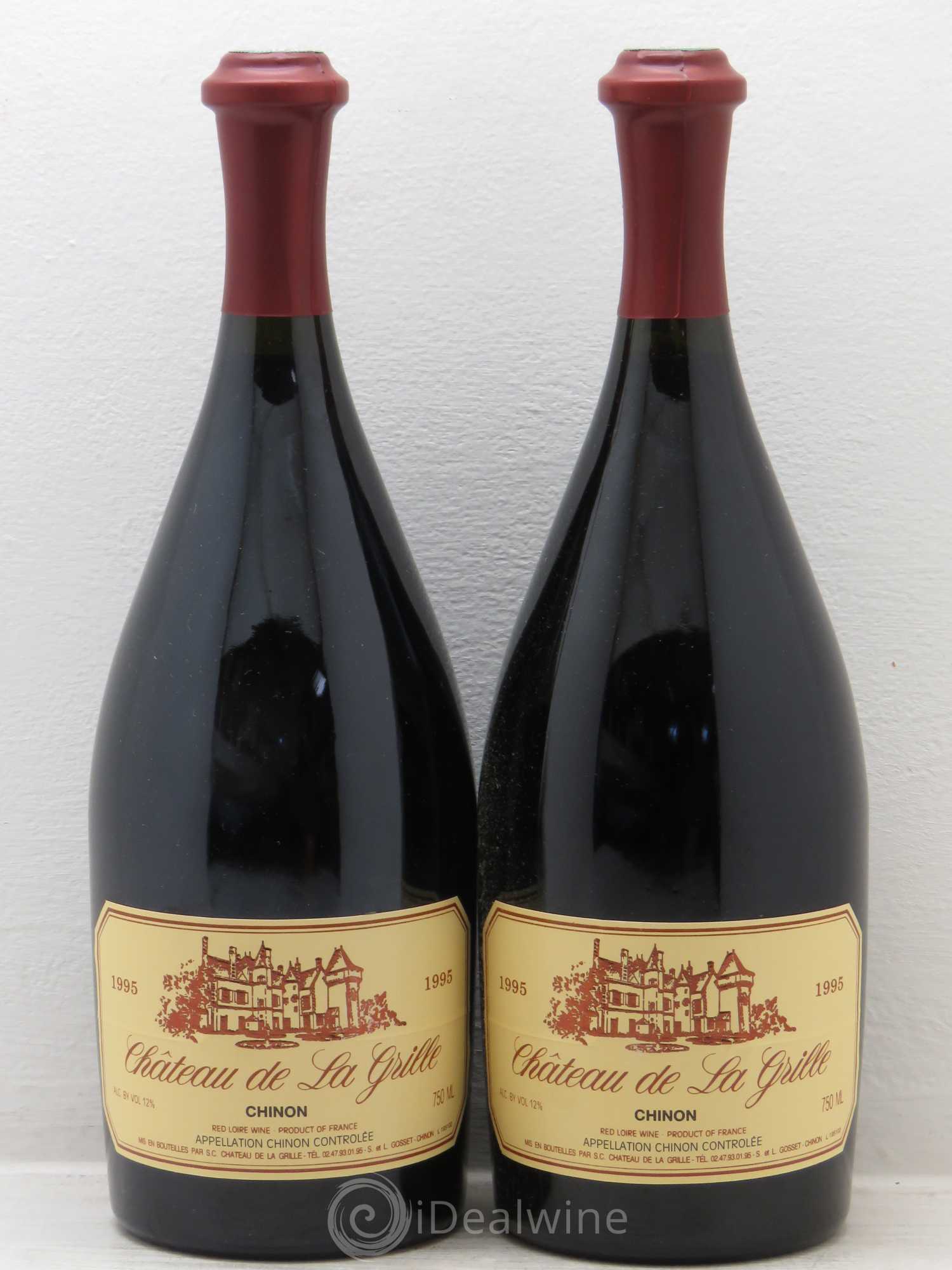 Chinon (sans prix de réserve) 1995 - Lot de 2 bouteilles - 0