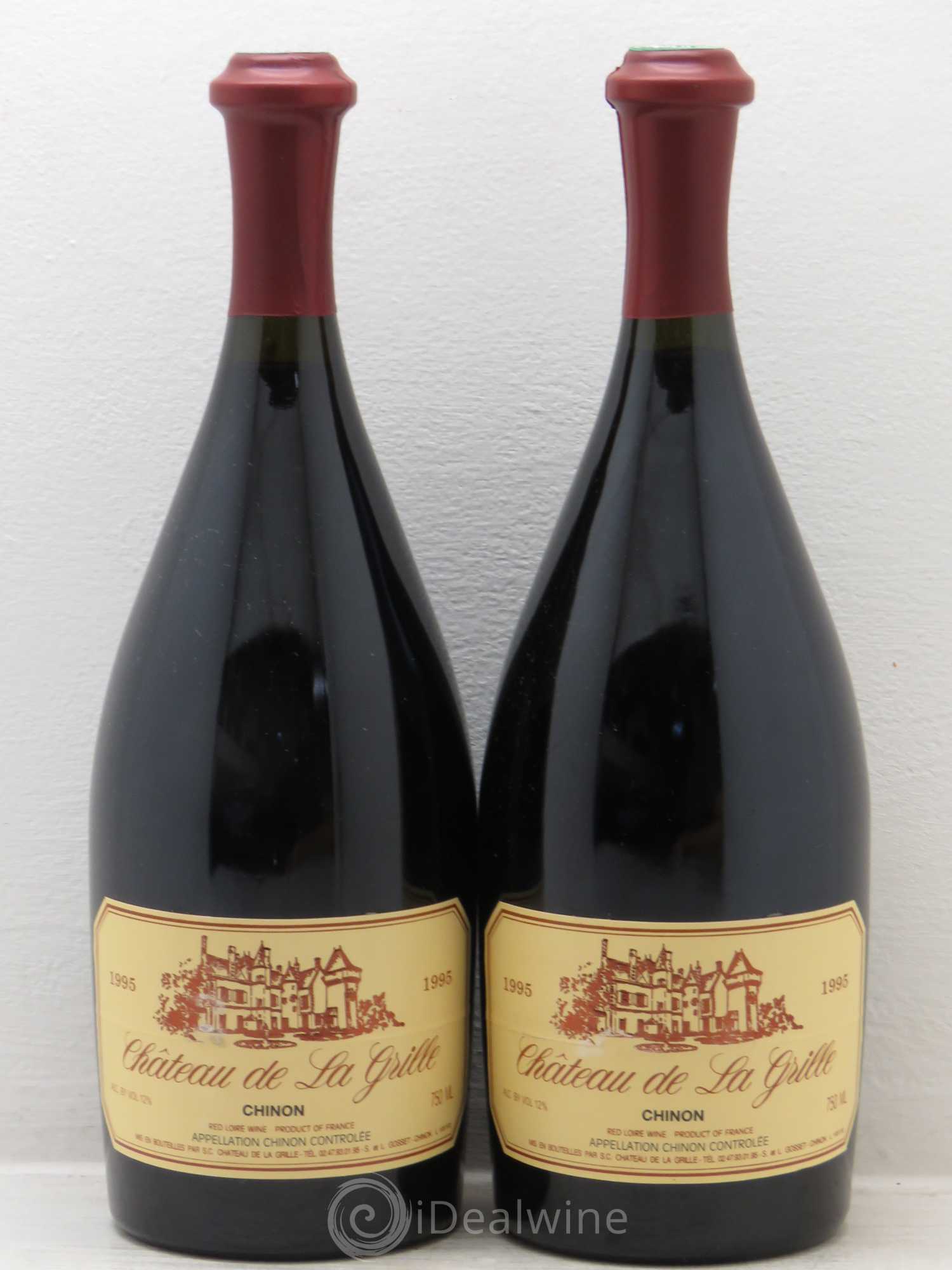 Chinon (sans prix de réserve) 1995 - Lot de 2 bouteilles - 0