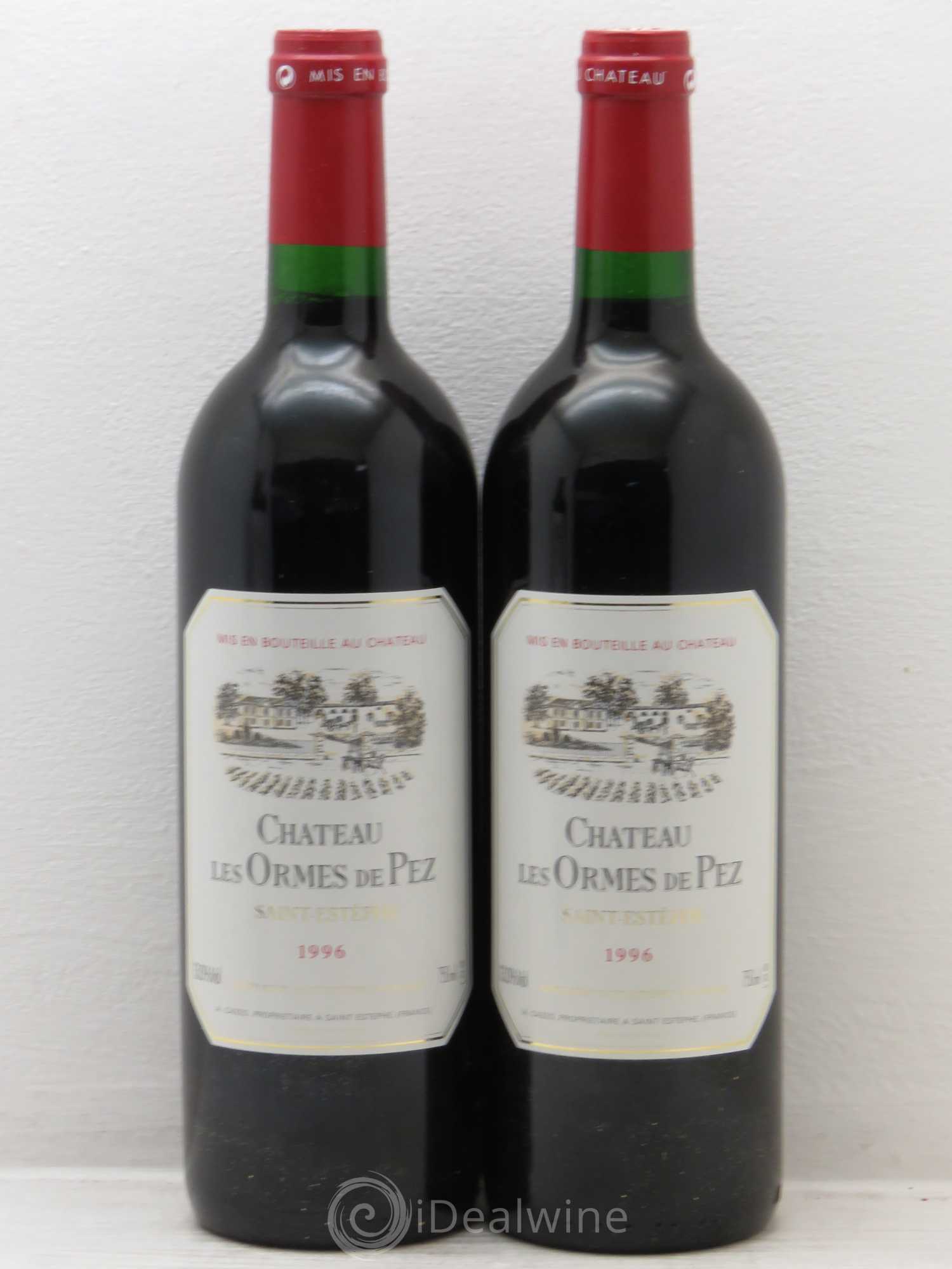 Château les Ormes de Pez 1996 - Lot de 2 bouteilles - 0