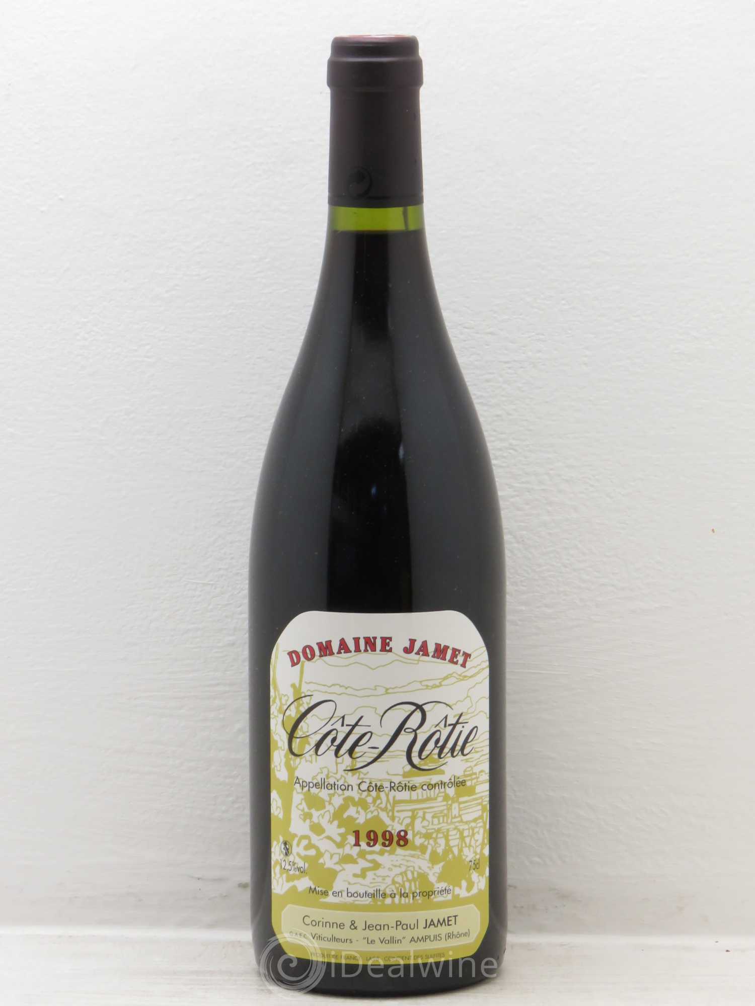 Côte-Rôtie Jamet (Domaine) 1998 - Lot de 1 bouteille - 0