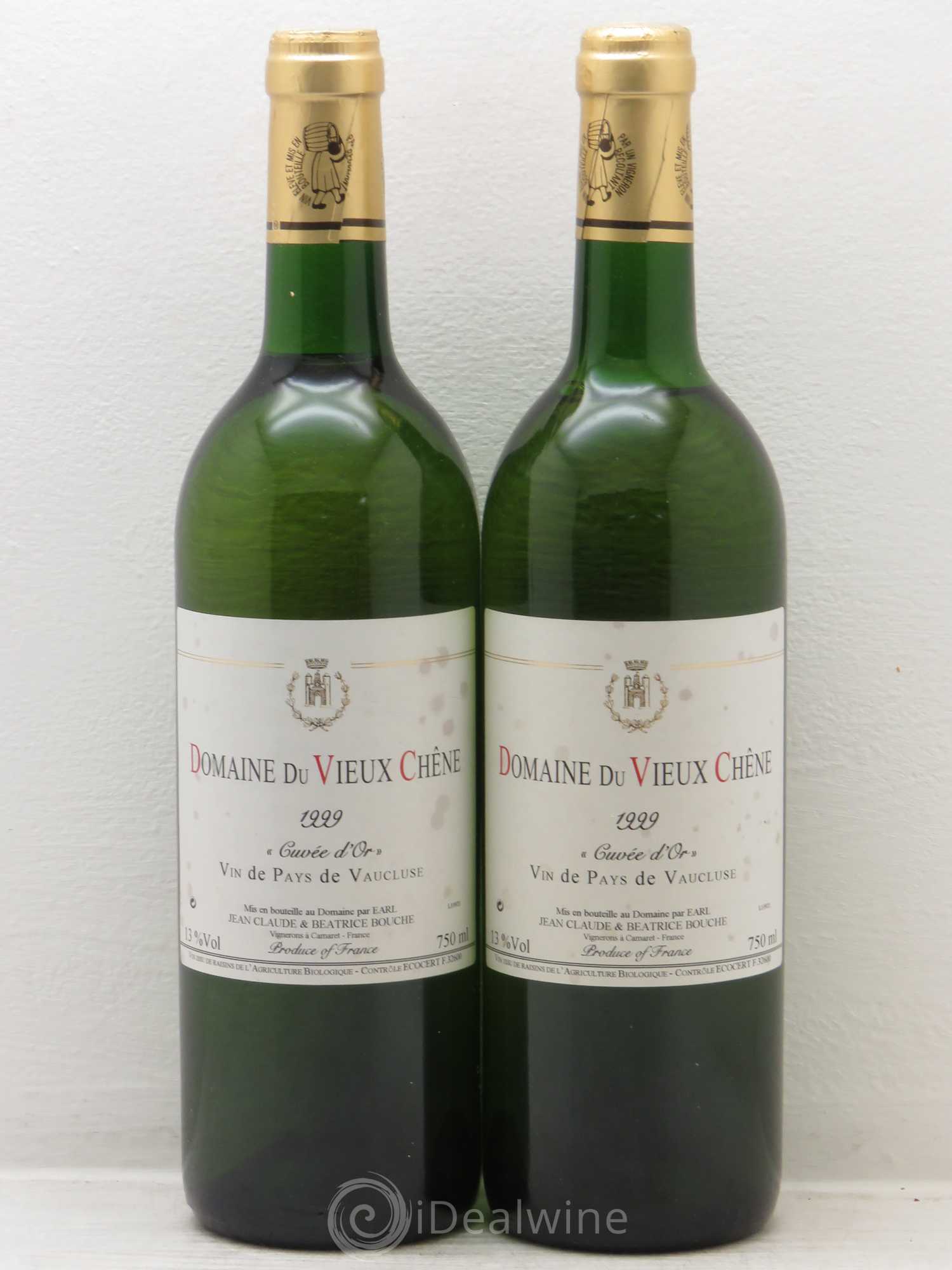 Divers VDP Vaucluse Cuvée d'Or Domaine du Vieux Chêne 1999 - Posten von 2 Flaschen - 0