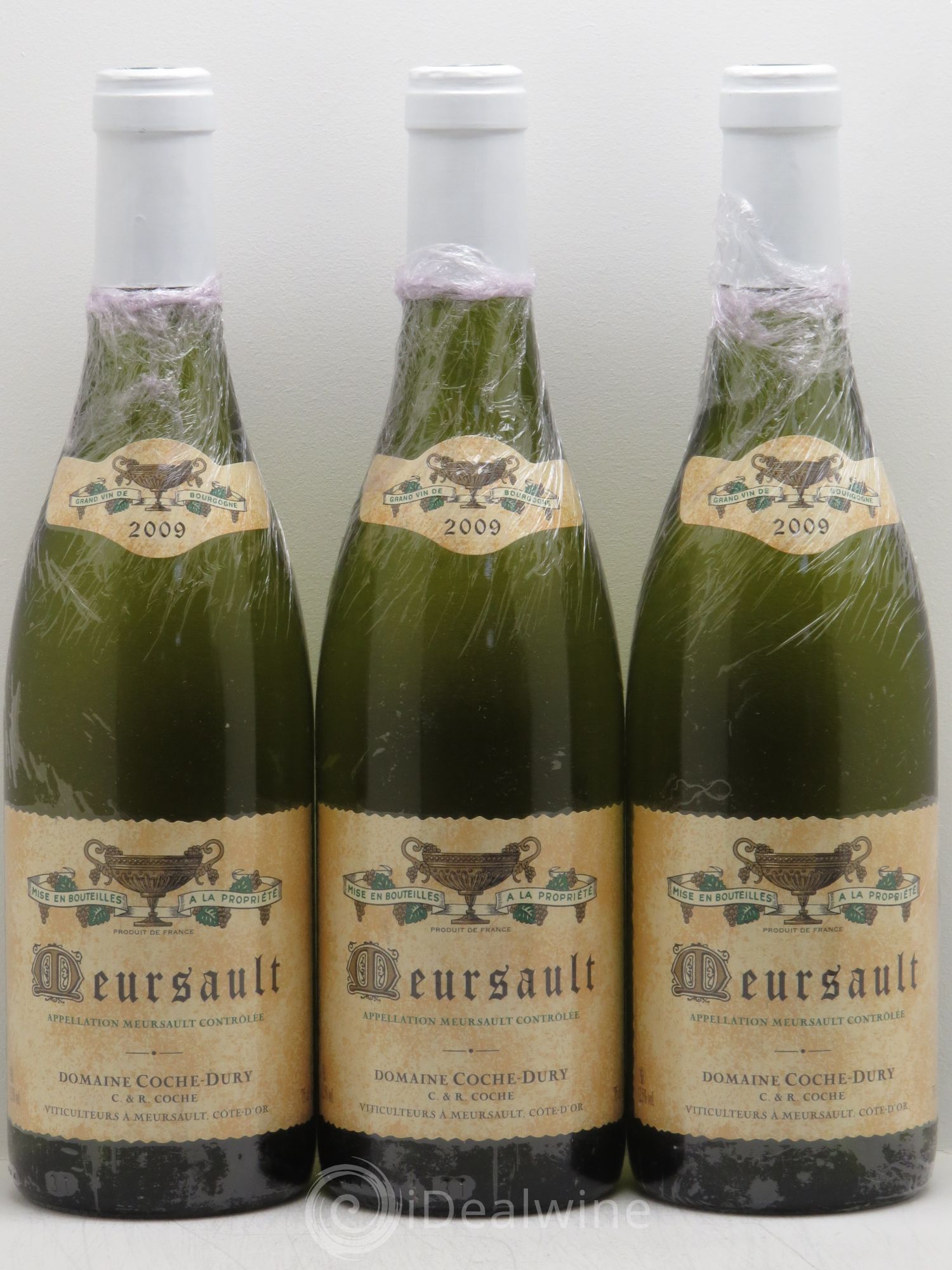 Meursault Coche Dury (Domaine) 2009 - Lot de 3 bouteilles - 0