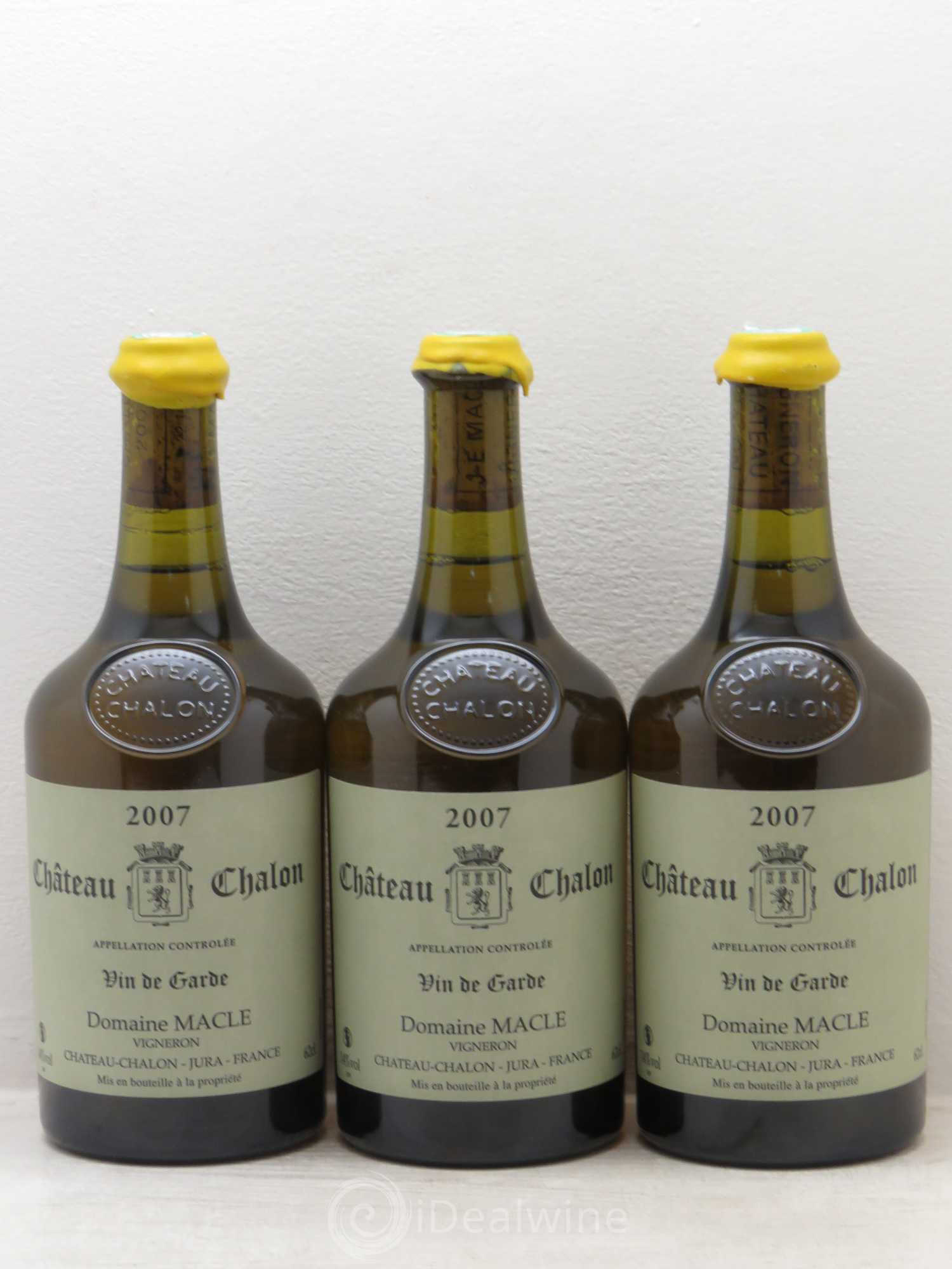 Château-Chalon Jean Macle 2007 - Lot de 3 bouteilles - 0