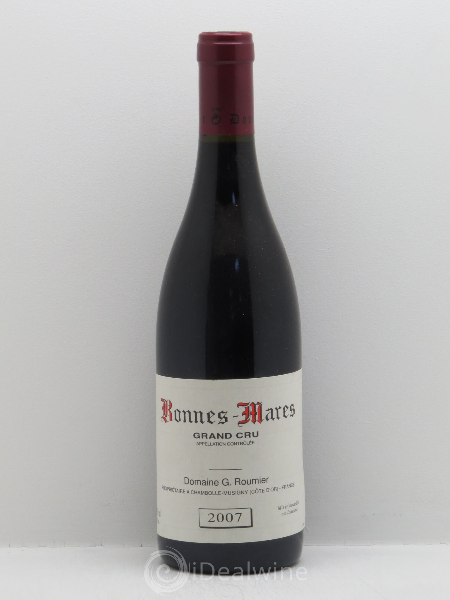 Bonnes-Mares Grand Cru Georges Roumier (Domaine) 2007 - Lot de 1 bouteille - 0