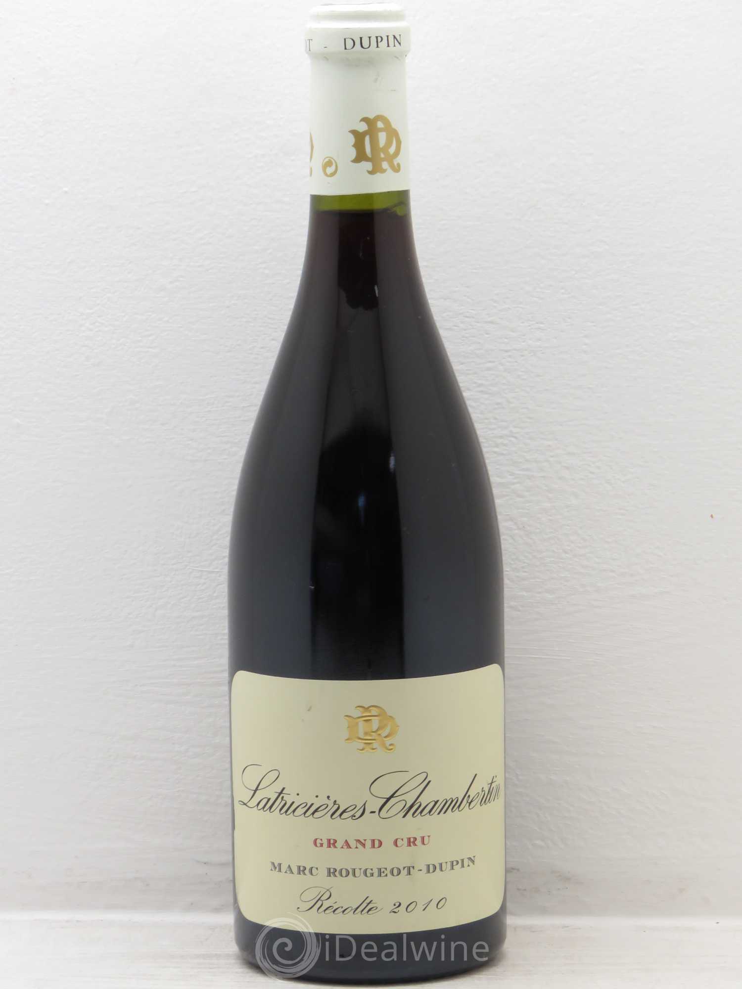 Latricières-Chambertin Grand Cru Domaine Rougeot-Dupin 2010 - Lot de 1 bouteille - 0
