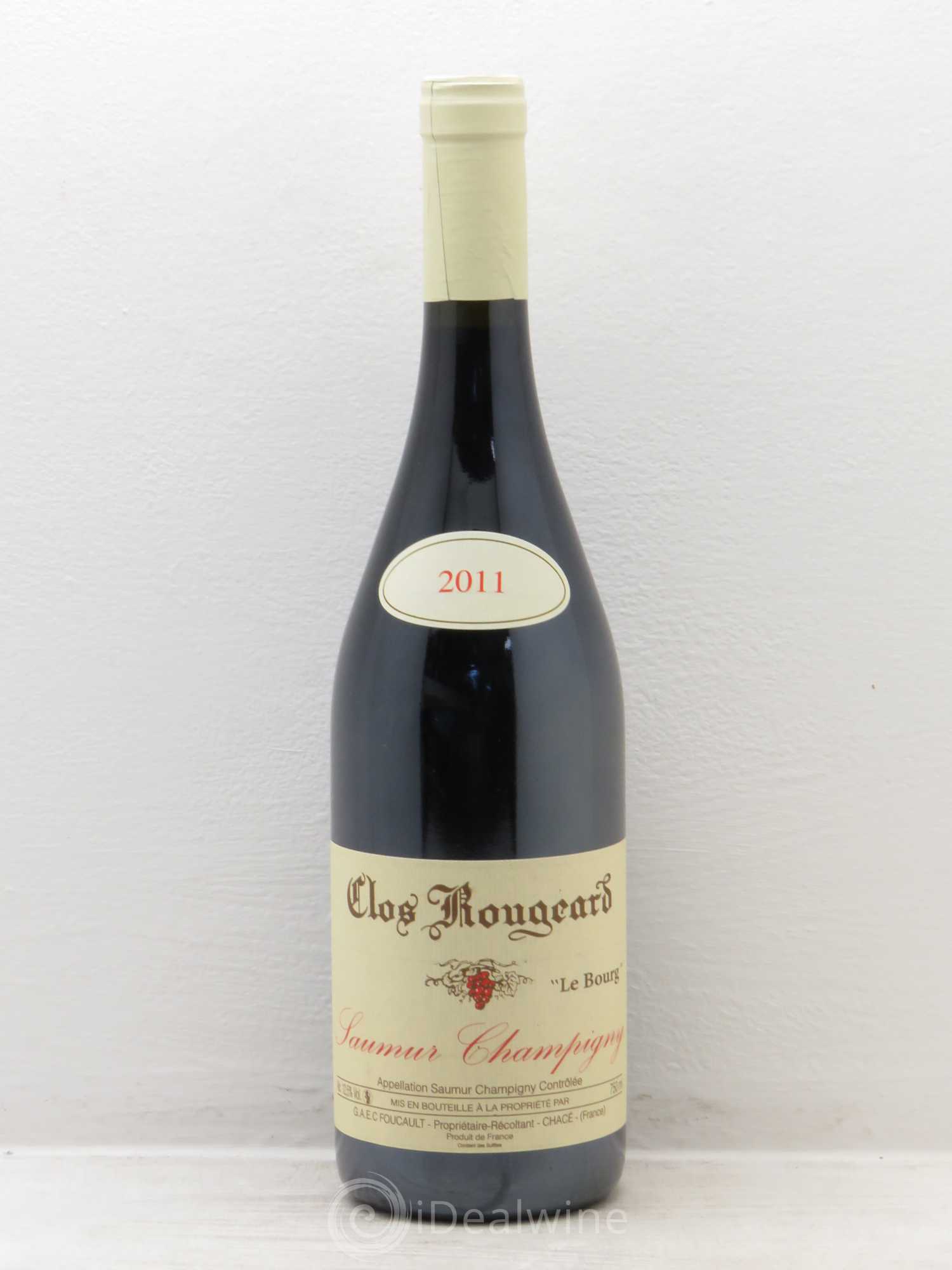Saumur-Champigny Le Bourg Clos Rougeard 2011 - Lot de 1 bouteille - 0