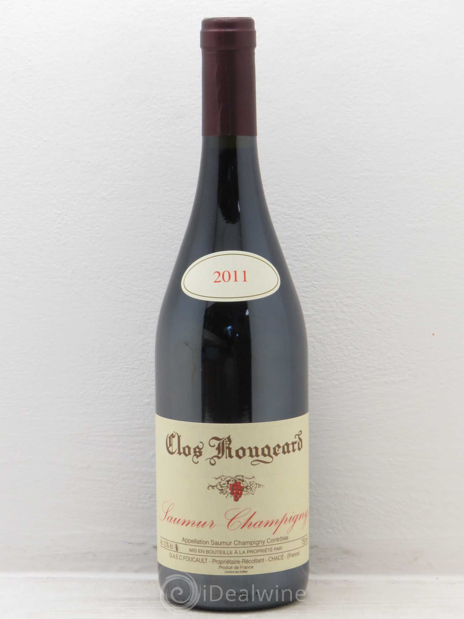 Saumur-Champigny Clos Rougeard 2011 - Lot de 1 bouteille - 0