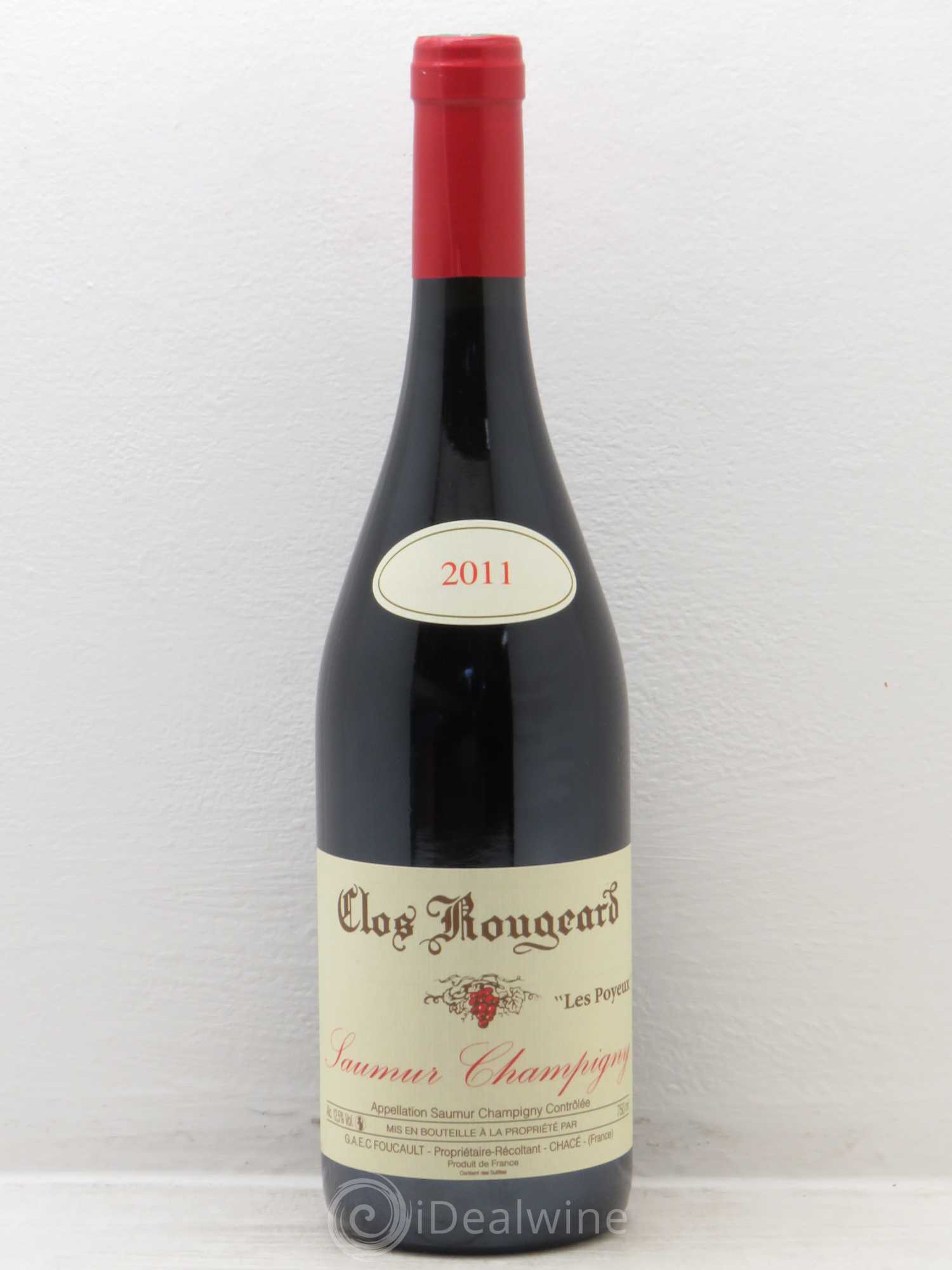 Saumur-Champigny Les Poyeux Clos Rougeard 2011 - Lot de 1 bouteille - 0