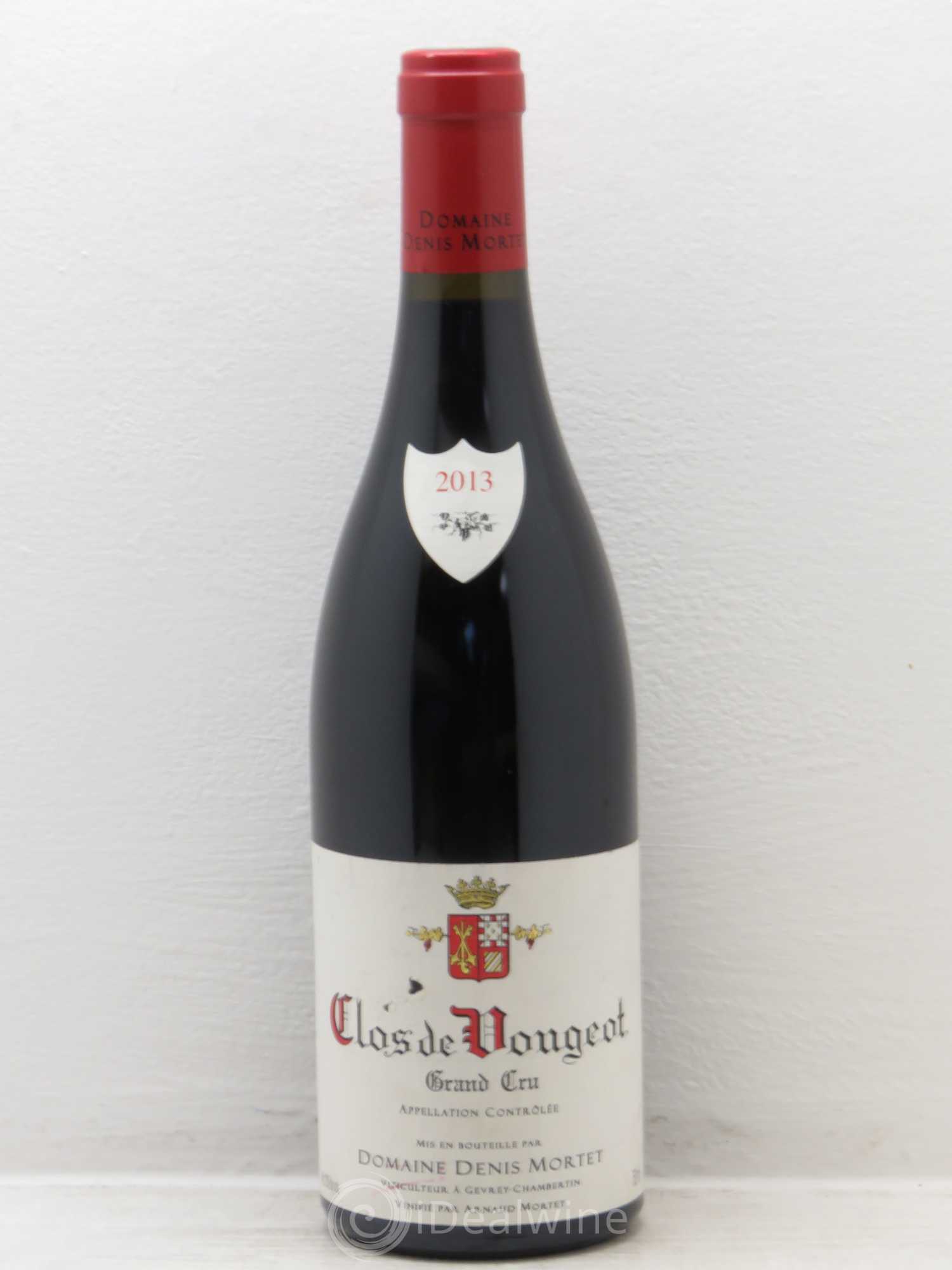 Clos de Vougeot Grand Cru Denis Mortet (Domaine) 2013 - Lot de 1 bouteille - 0