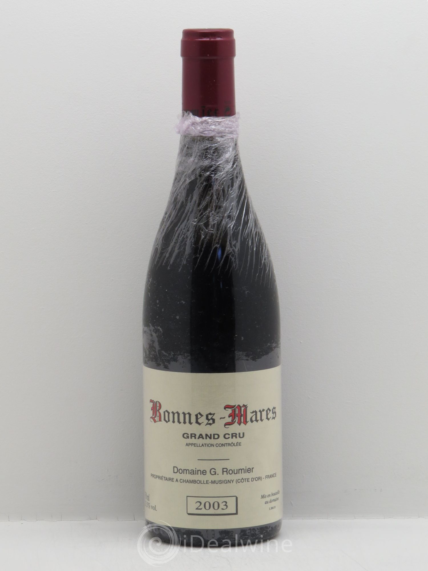Bonnes-Mares Grand Cru Georges Roumier (Domaine) 2003 - Lot de 1 bouteille - 0