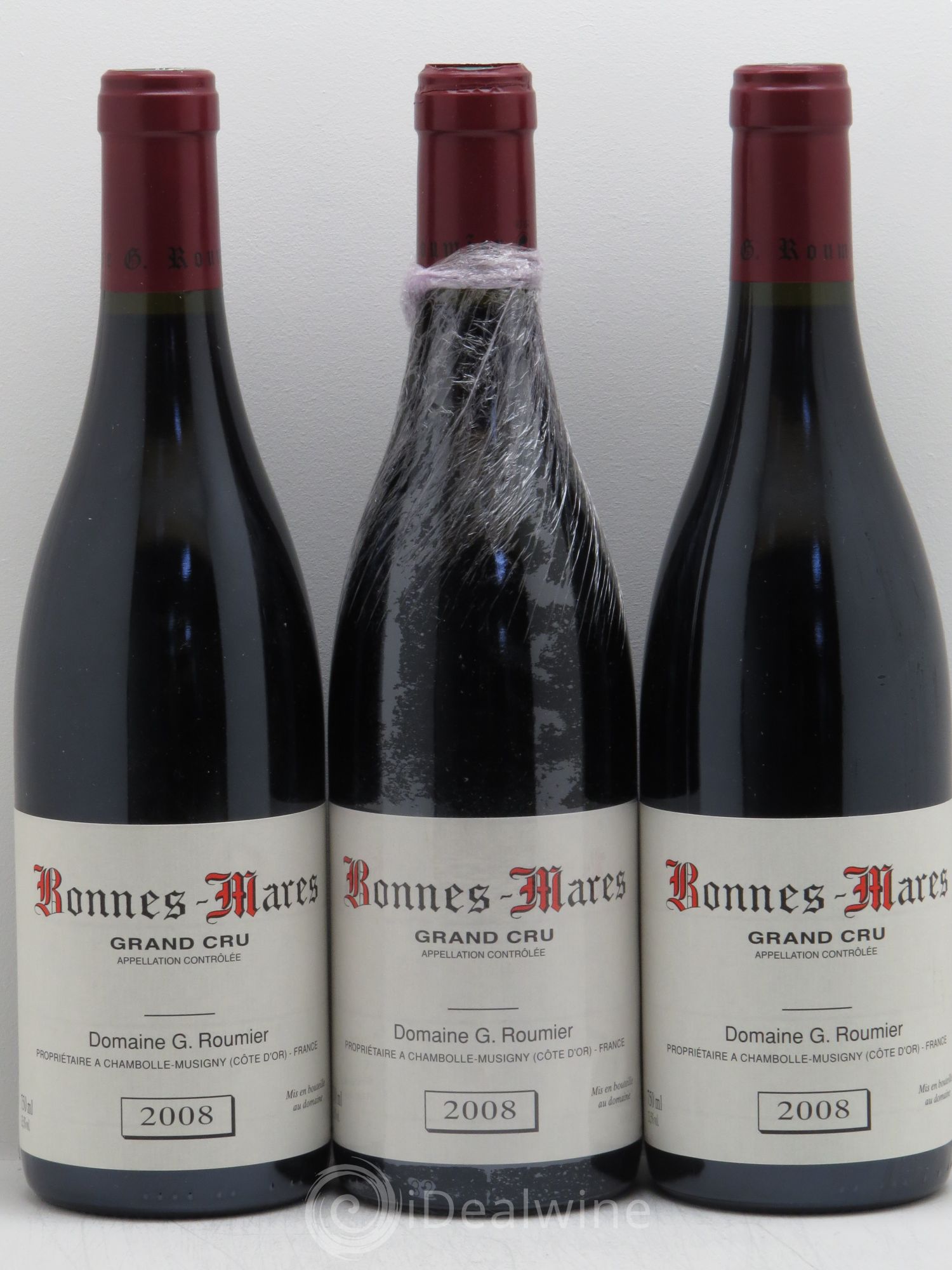 Bonnes-Mares Grand Cru Georges Roumier (Domaine) 2008 - Lot de 3 bouteilles - 0