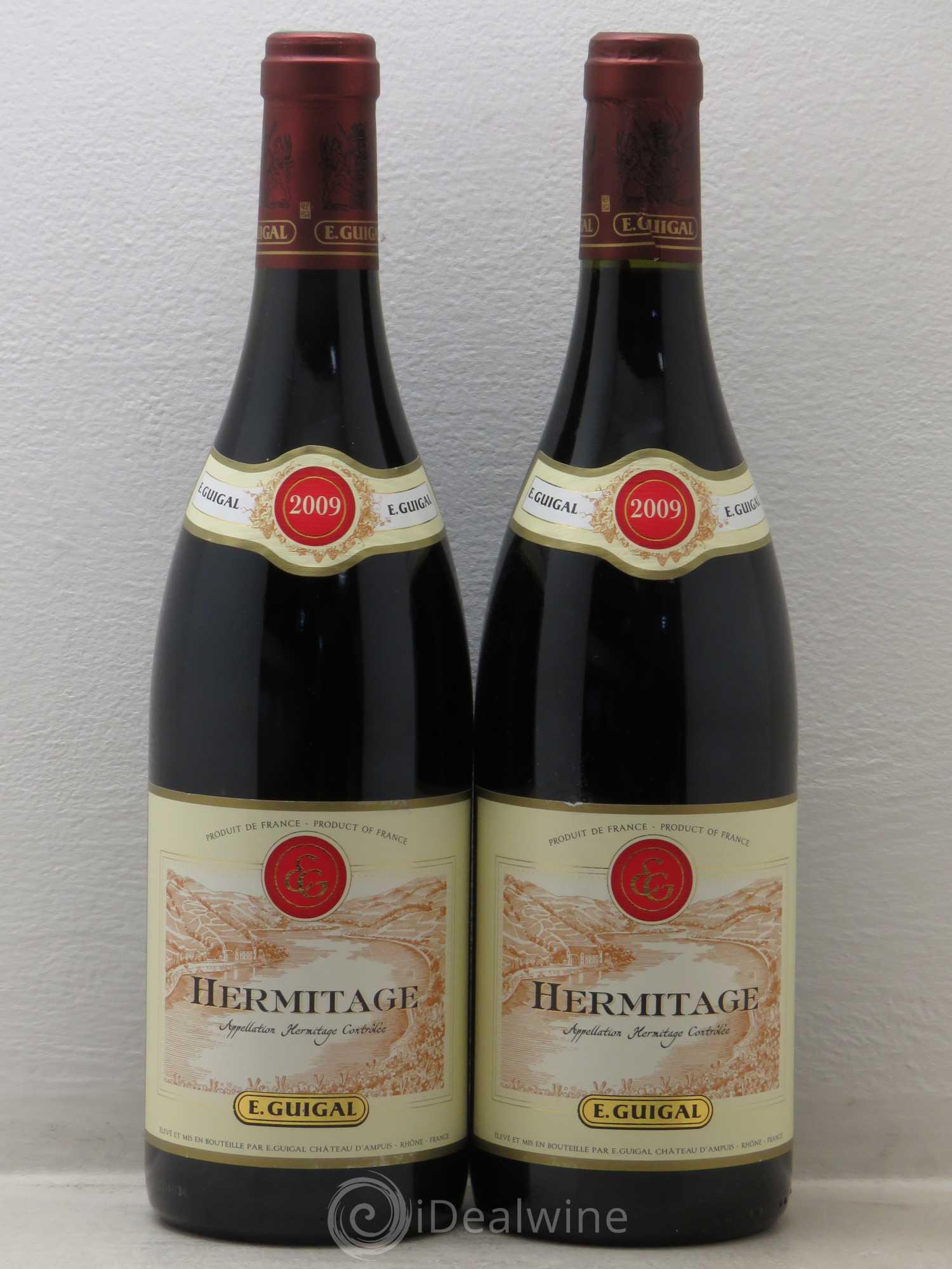 Hermitage Guigal 2009 - Lot de 2 bouteilles - 0