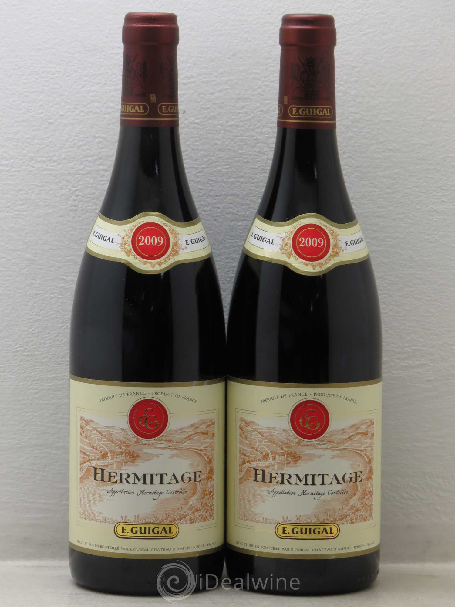 Hermitage Guigal 2009 - Lot de 2 bouteilles - 0
