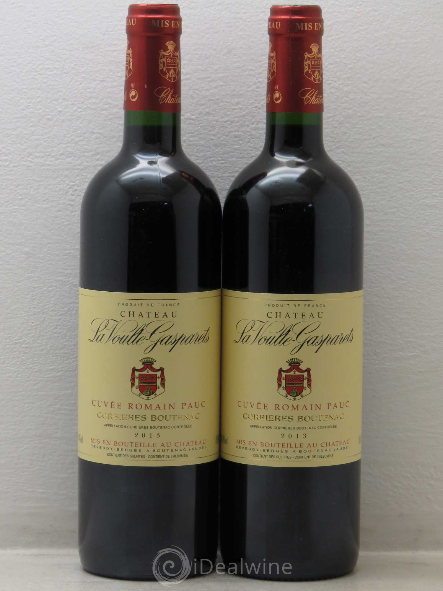 Corbières Boutenac La Voulte-Gasparets Cuvée Romain Pauc Patrick Reverdy Corbières Boutenac 2013 - Lotto di 2 bottiglie - 0