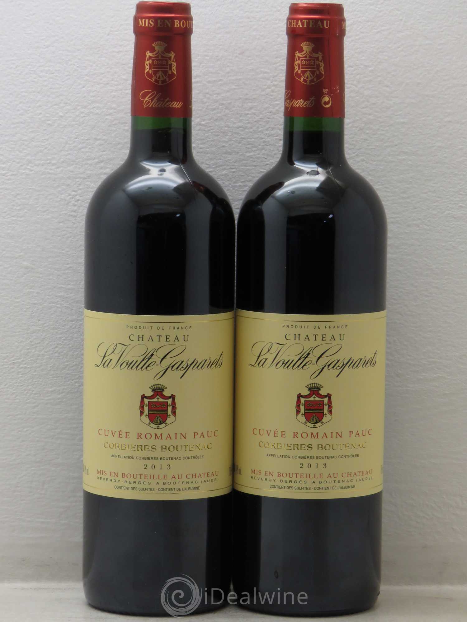 Corbières Boutenac La Voulte-Gasparets Cuvée Romain Pauc Patrick Reverdy Corbières Boutenac 2013 - Posten von 2 Flaschen - 0