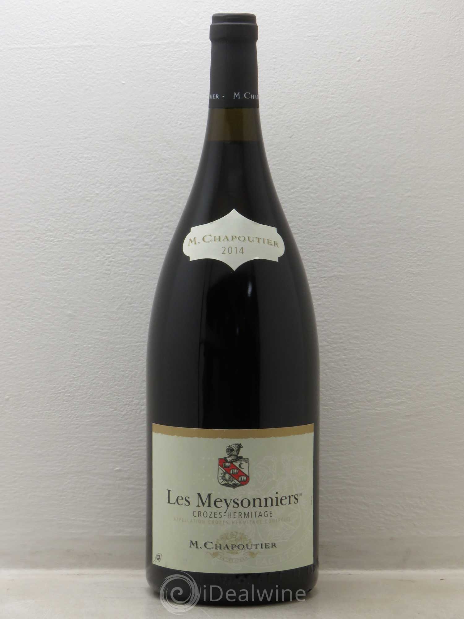 Crozes-Hermitage Les Meysonniers - Chapoutier 2014 - Posten von 1 Magnum - 0