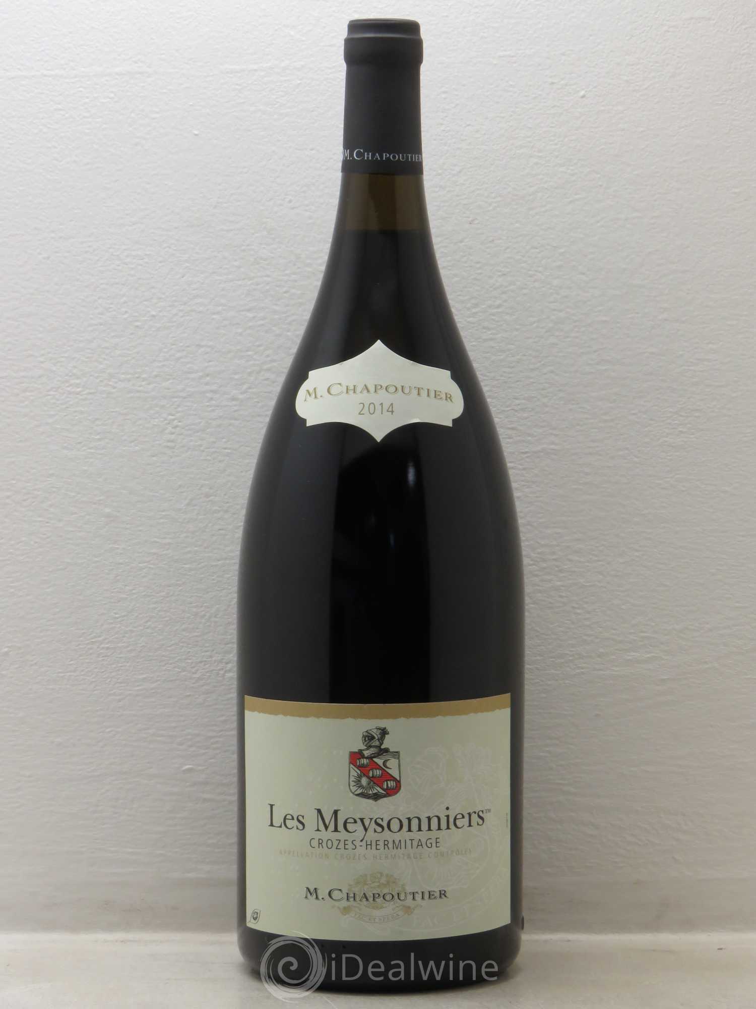 Crozes-Hermitage Les Meysonniers - Chapoutier 2014 - Posten von 1 Magnum - 0