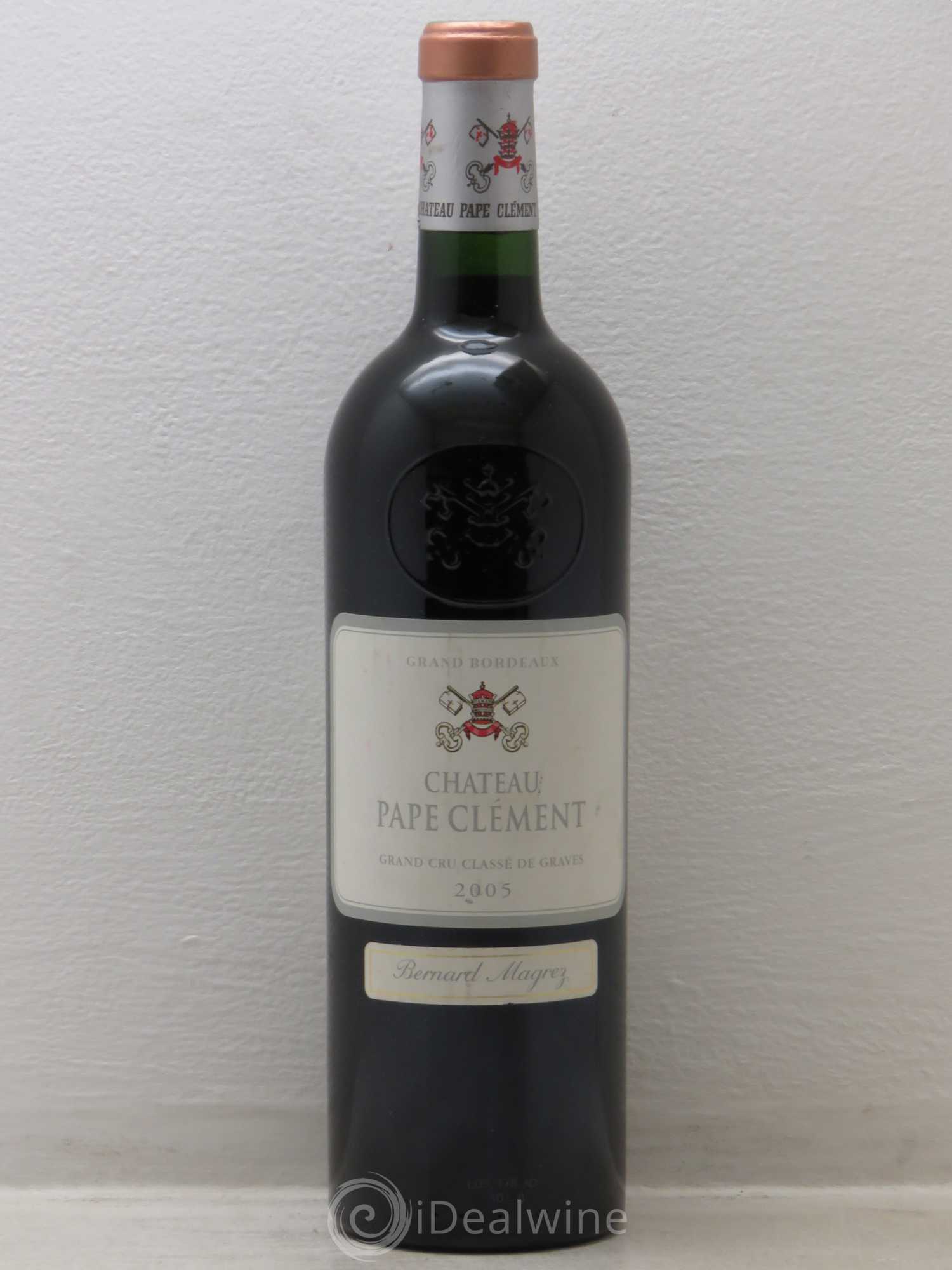 Château Pape Clément Cru Classé de Graves 2005 - Lot de 1 bouteille - 0