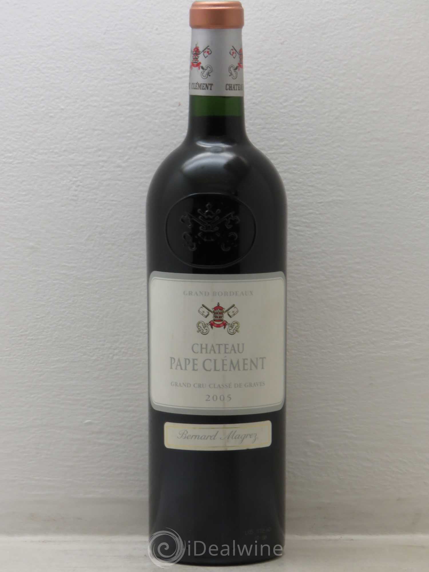 Château Pape Clément Cru Classé de Graves 2005 - Lot de 1 bouteille - 0
