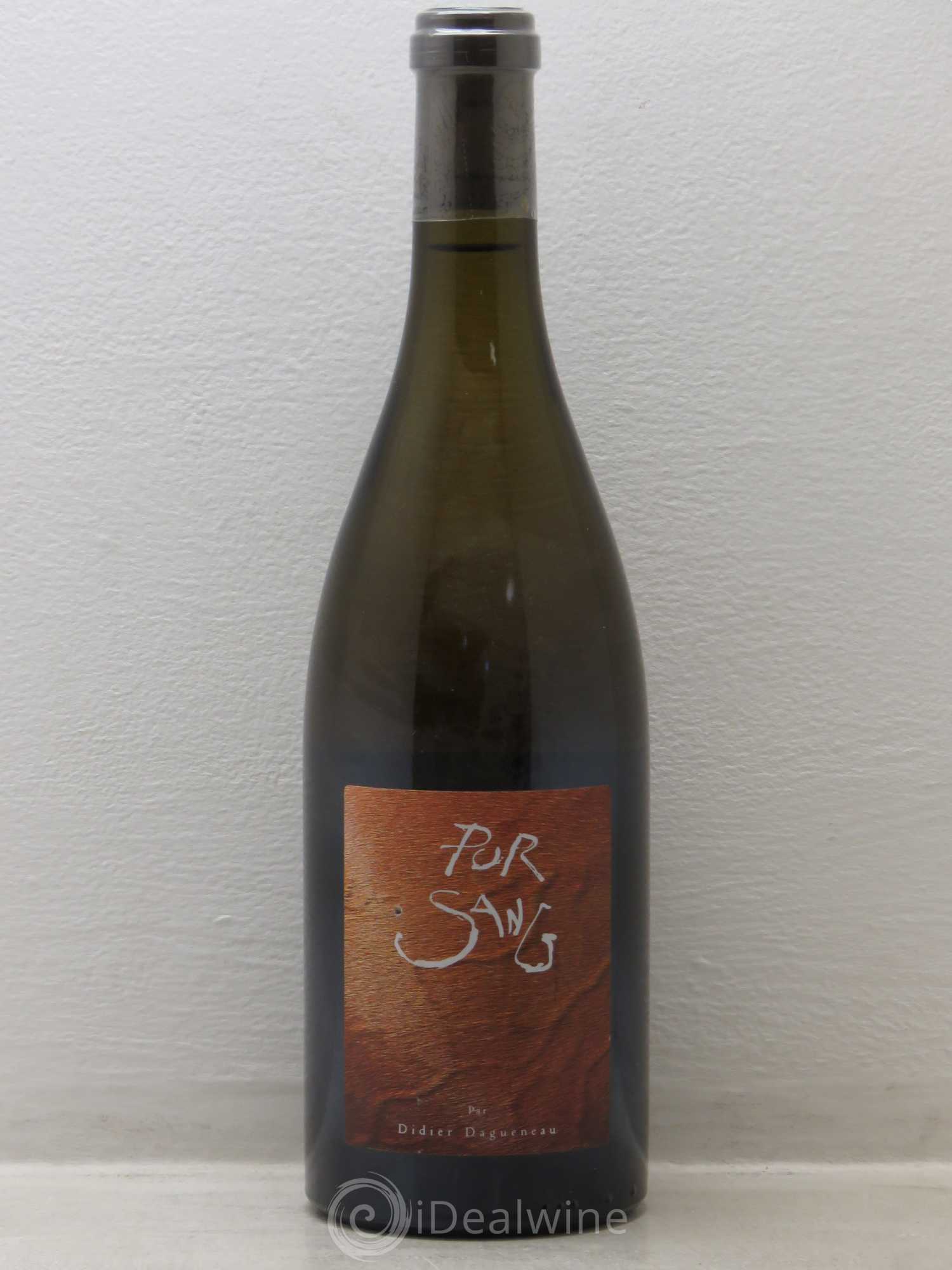 Vin de France (anciennement Pouilly-Fumé) Pur Sang Dagueneau (Domaine Didier - Louis-Benjamin) 2000 - Lot de 1 bouteille - 0