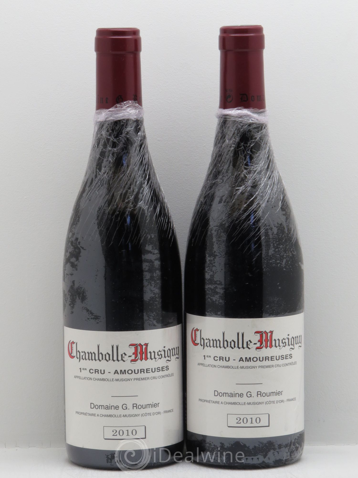 Chambolle-Musigny 1er Cru Les Amoureuses Georges Roumier (Domaine) 2010 - Lot de 2 bouteilles - 0