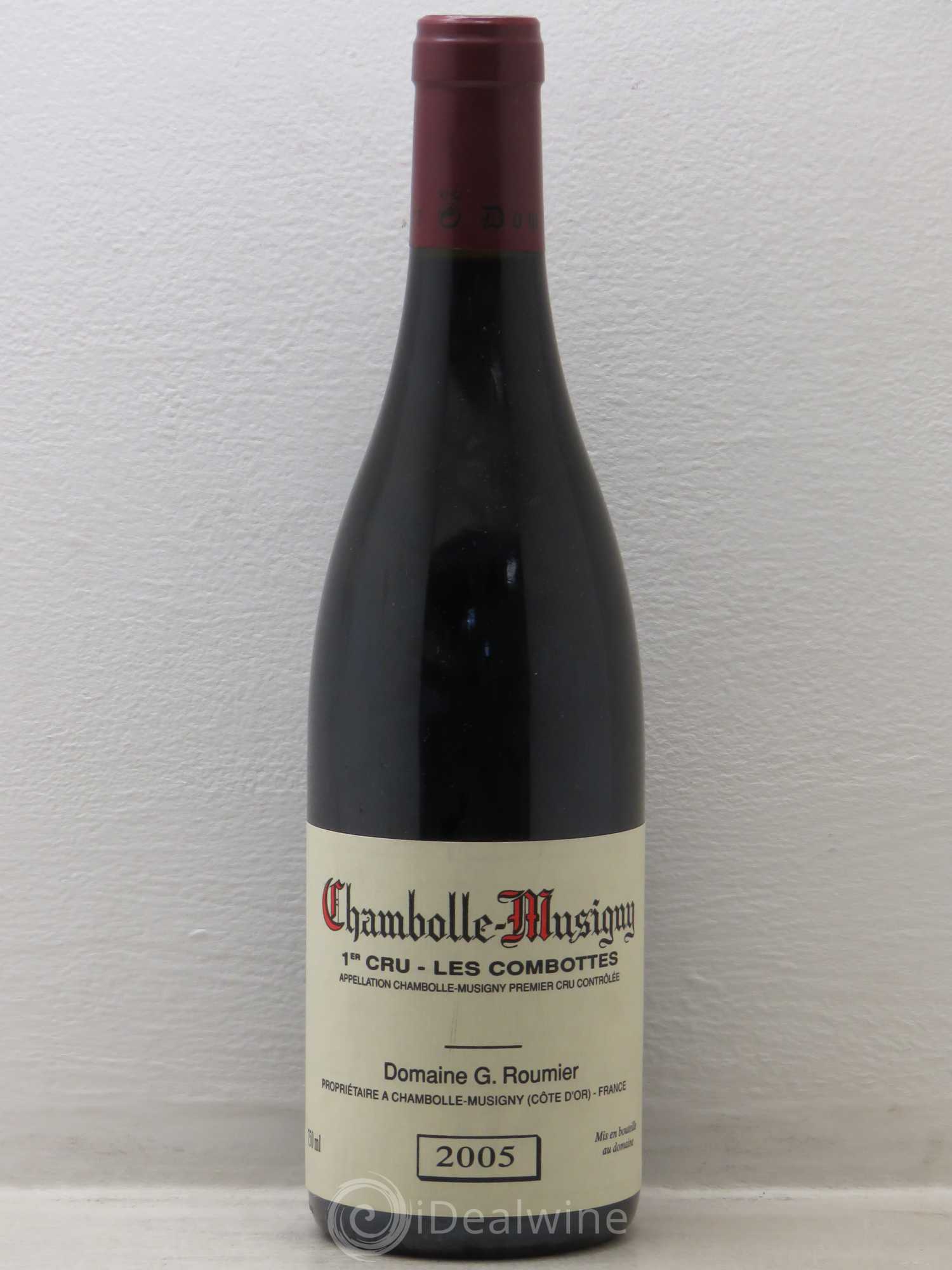 Chambolle-Musigny 1er Cru Les Combottes Georges Roumier (Domaine) 2005 - Lot de 1 bouteille - 0