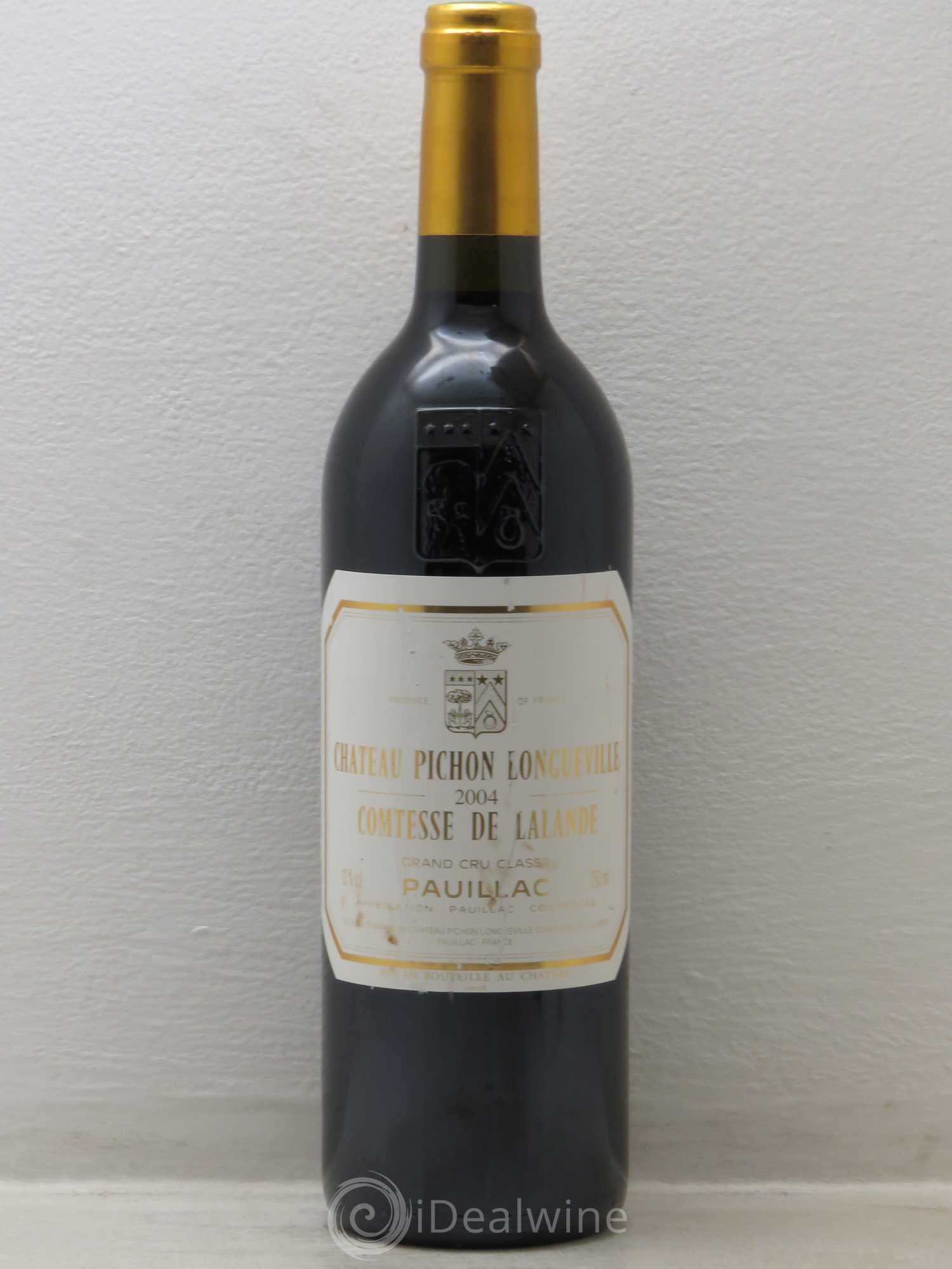 Château Pichon Longueville Comtesse de Lalande 2ème Grand Cru Classé 2004 - Lot de 1 bouteille - 0