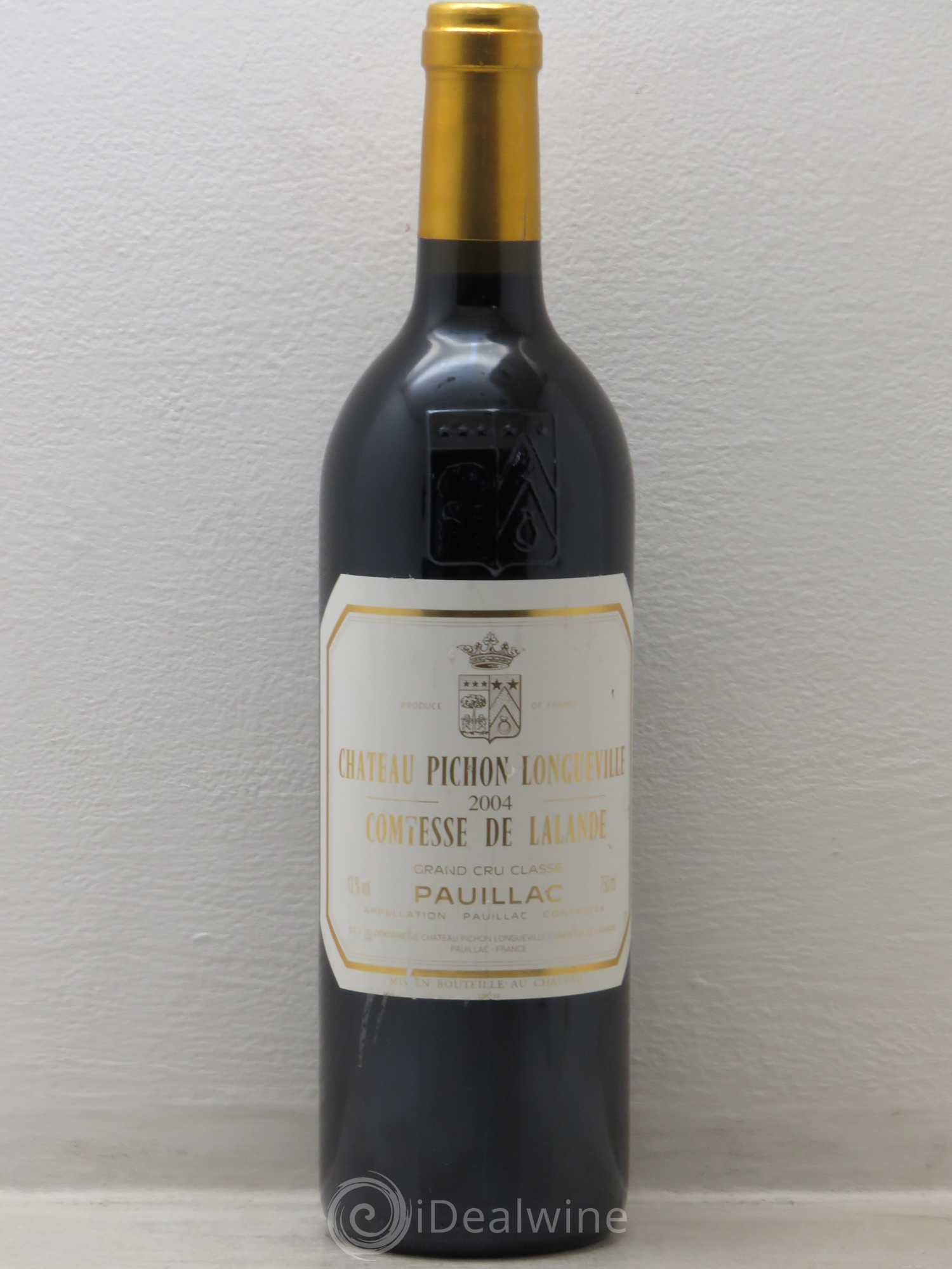 Château Pichon Longueville Comtesse de Lalande 2ème Grand Cru Classé 2004 - Lot de 1 bouteille - 0