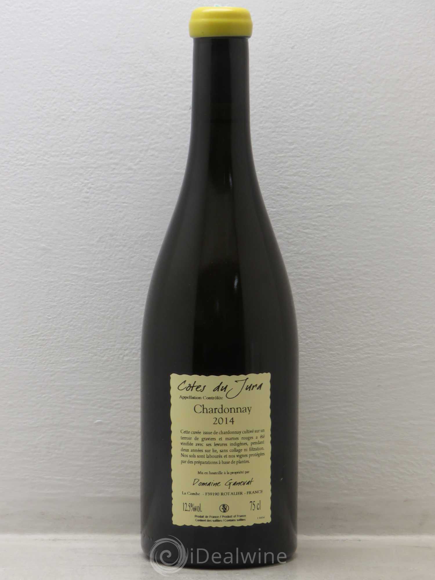 Côtes du Jura Les Gryphées Vieilles Vignes - Ganevat 2014 - Posten von 1 Flasche - 1