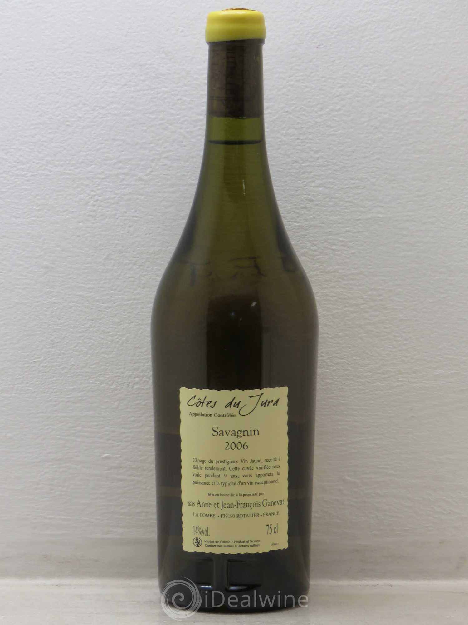 Côtes du Jura Cuvée Prestige Jean-François Ganevat (Domaine) 2006 - Lot de 1 bouteille - 1