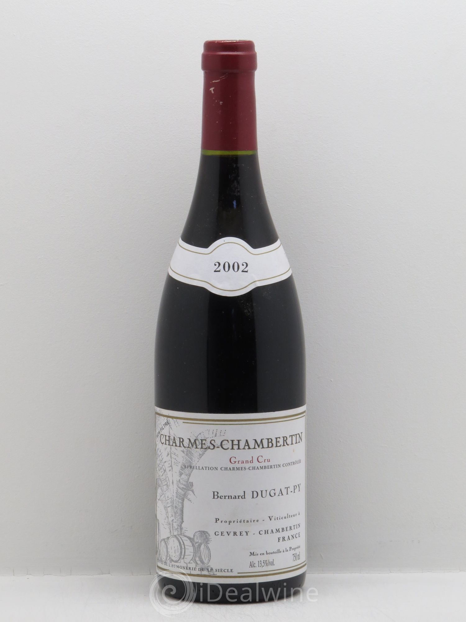 Charmes-Chambertin Grand Cru Dugat-Py 2002 - Lot de 1 bouteille - 0