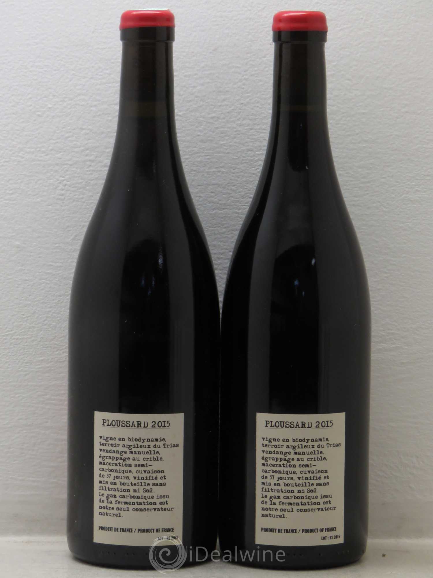 Arbois Pupillin Poulsard - Houillon 2015 - Posten von 2 Flaschen - 1