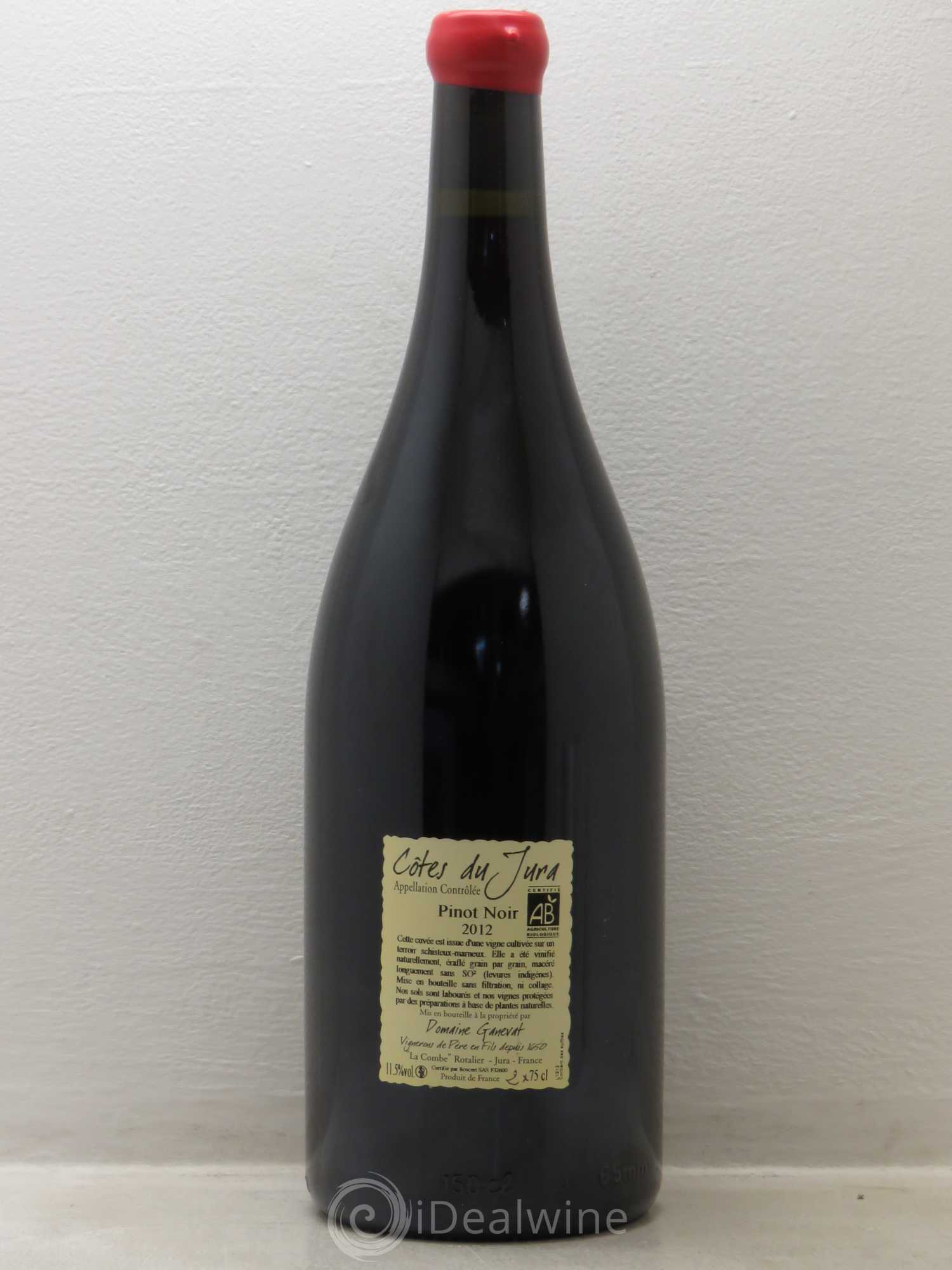 Côtes du Jura Cuvée Julien Jean-François Ganevat (Domaine) en Billat 2012 - Lot de 1 magnum - 1