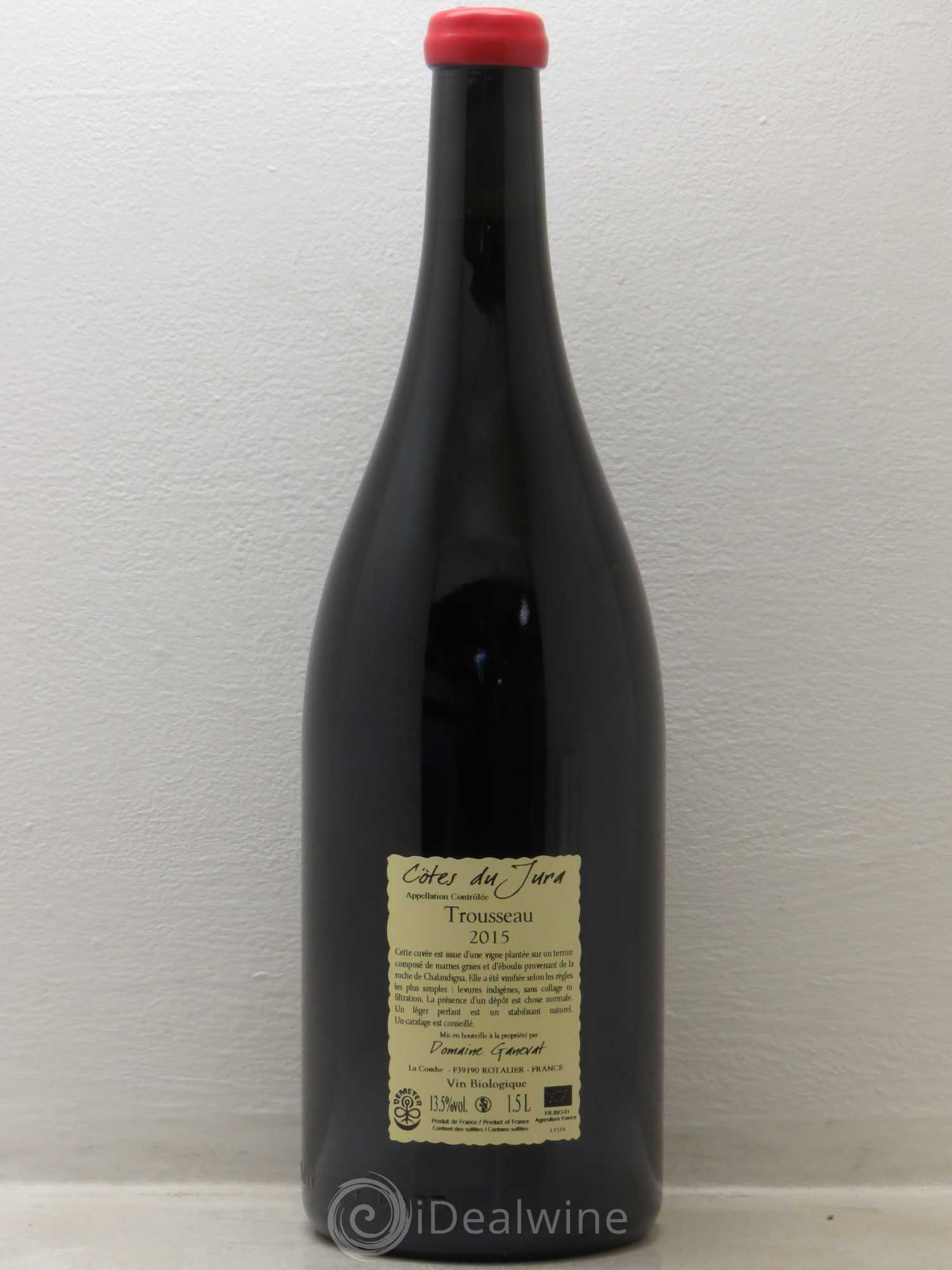 Côtes du Jura Plein Sud Jean-François Ganevat (Domaine) 2015 - Lot de 1 magnum - 1
