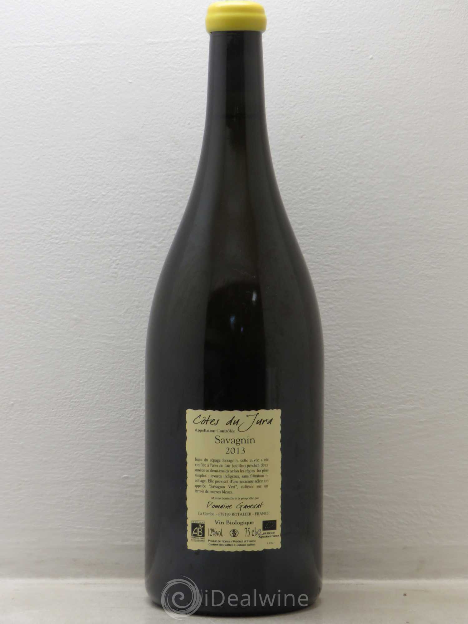 Côtes du Jura Les Chalasses Marnes Bleues Jean-François Ganevat (Domaine) 2013 - Lot de 1 magnum - 1