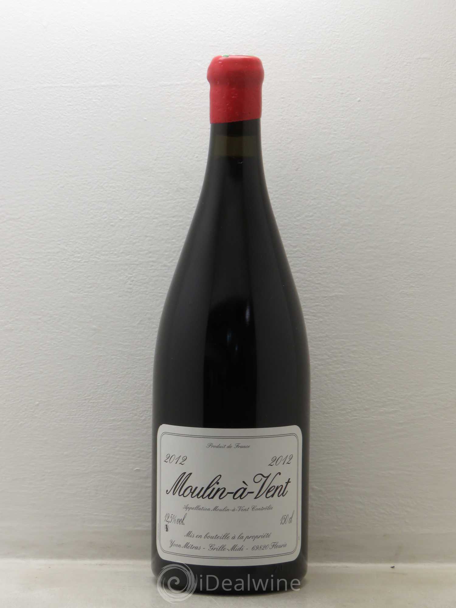 Moulin-à-Vent Yvon Métras 2012 - Lot de 1 magnum - 0