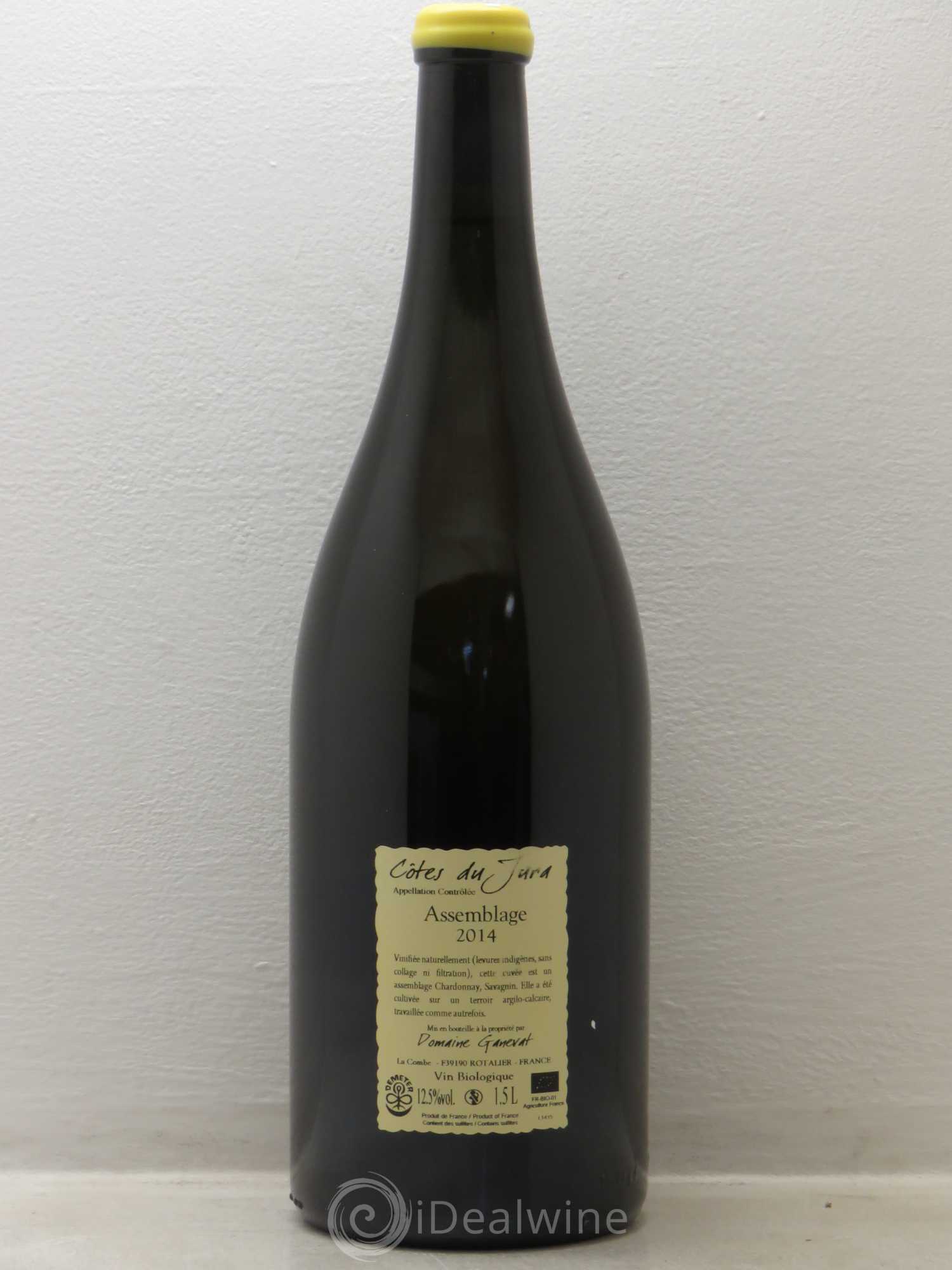 Côtes du Jura Cuvée Orégane Jean-François Ganevat (Domaine) 2014 - Lot de 1 magnum - 1