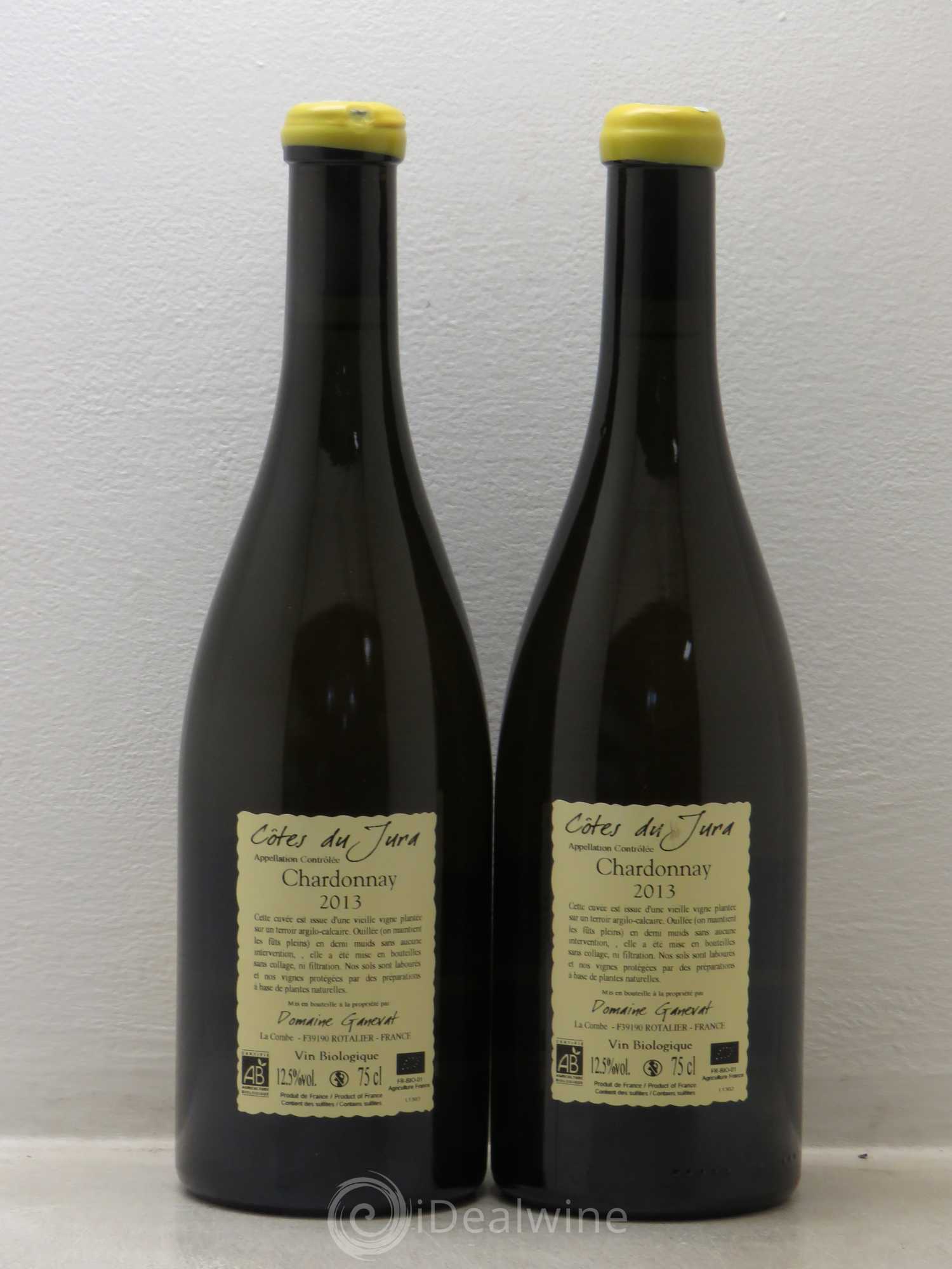 Côtes du Jura Les Chamois du Paradis Jean-François Ganevat (Domaine) 2013 - Lot de 2 bouteilles - 1